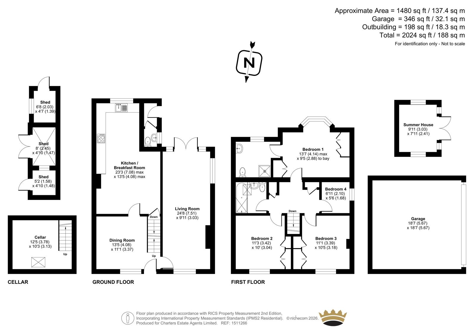 The Cranny,, Church Lane, Winchester floorplan