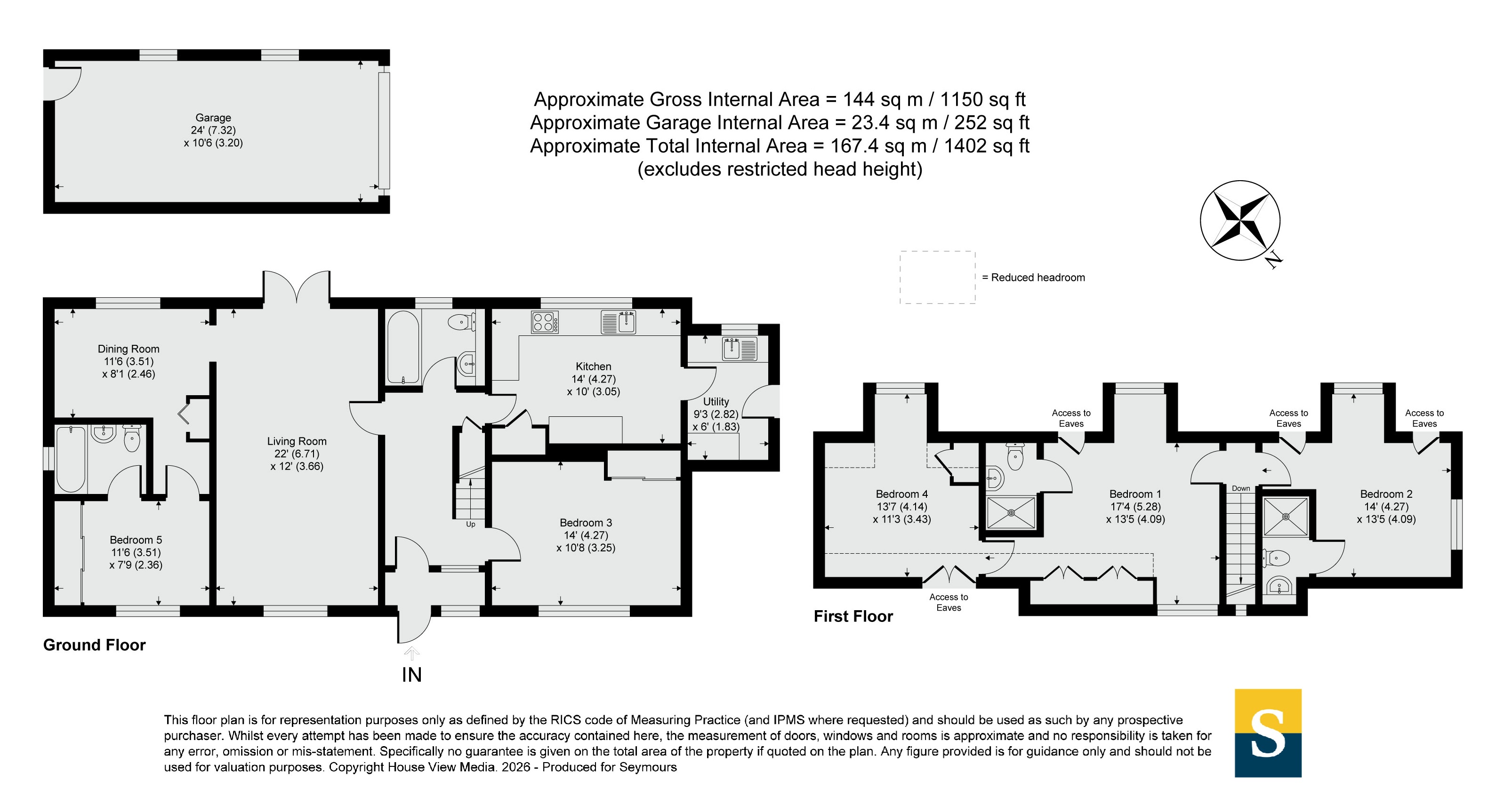 Little Oaks,, Whitmore Vale Road, Surrey floorplan
