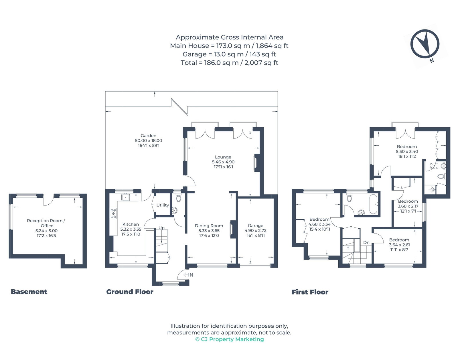62, Woodwaye, Watford floorplan