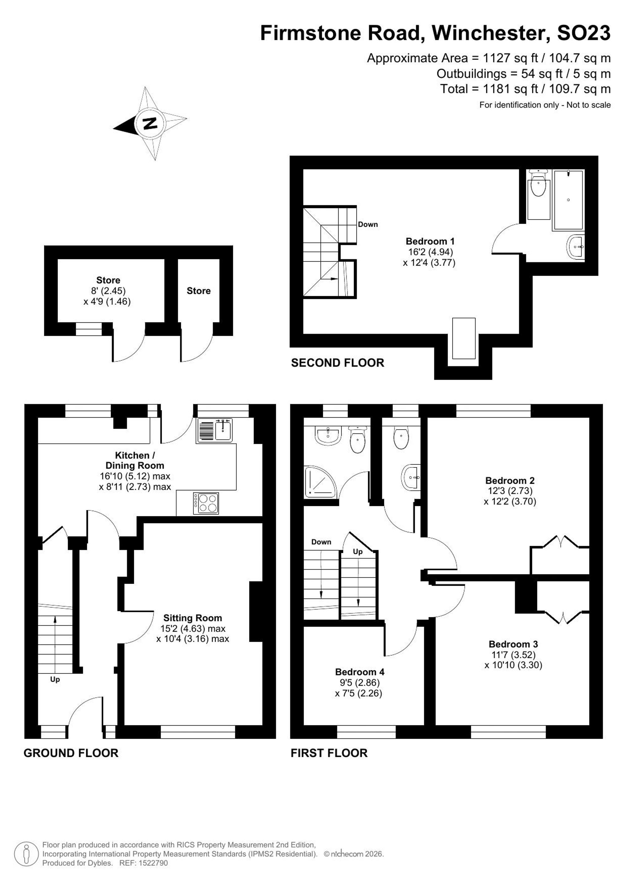 55 Firmstone Road, Winchester floorplan