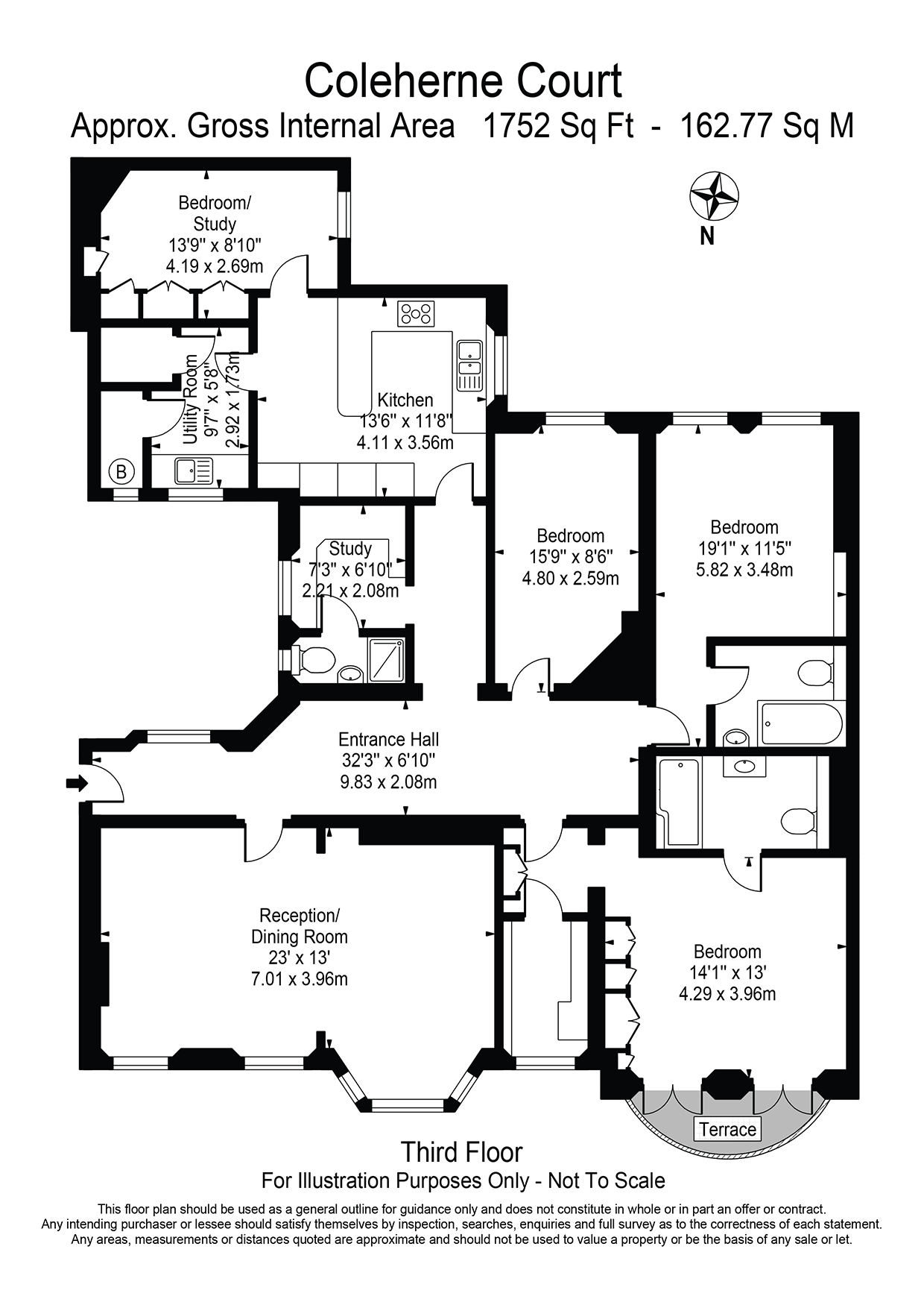 Flat 106, Coleherne Court Cromwell,, Old Brompton Road, London floorplan
