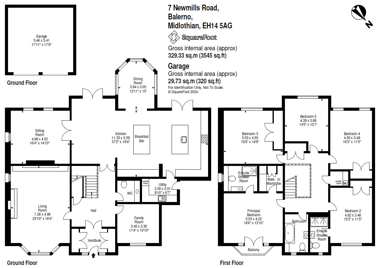 7, Newmills Road, Midlothian floorplan