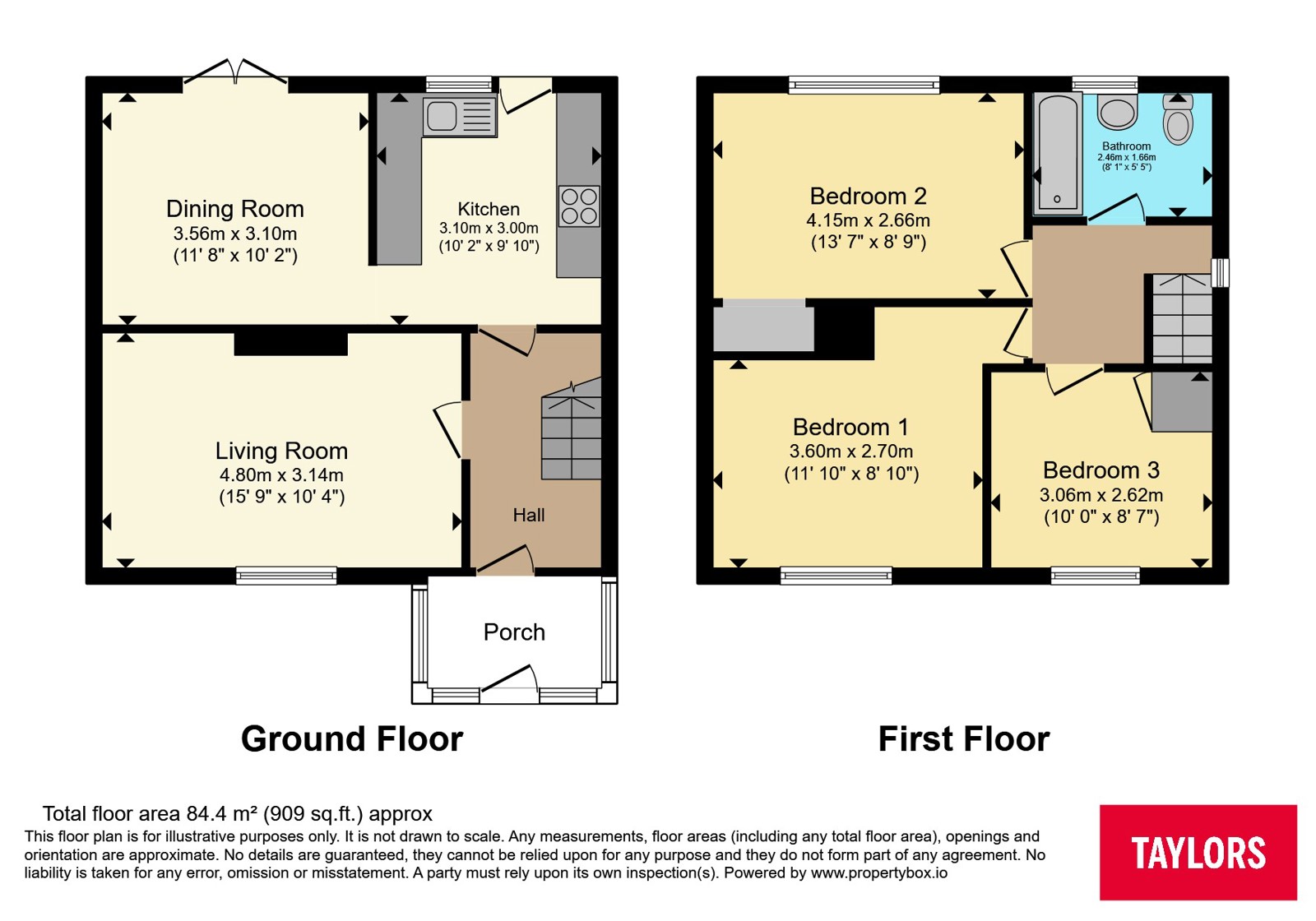 26, Redford Crescent, Somerset floorplan