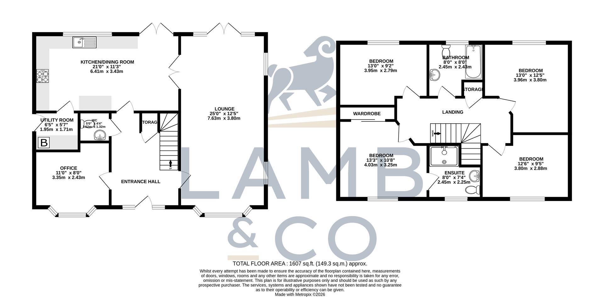 7, Littlebury Gardens, Weeley floorplan