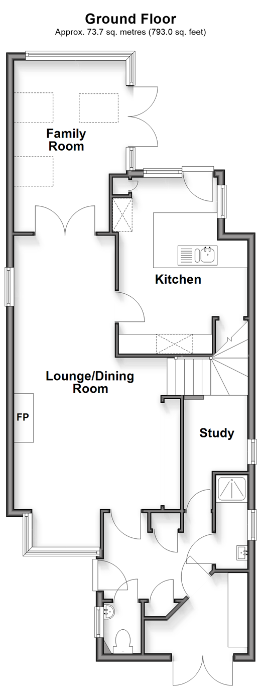 Singleton Road, Broadbridge Heath floorplan