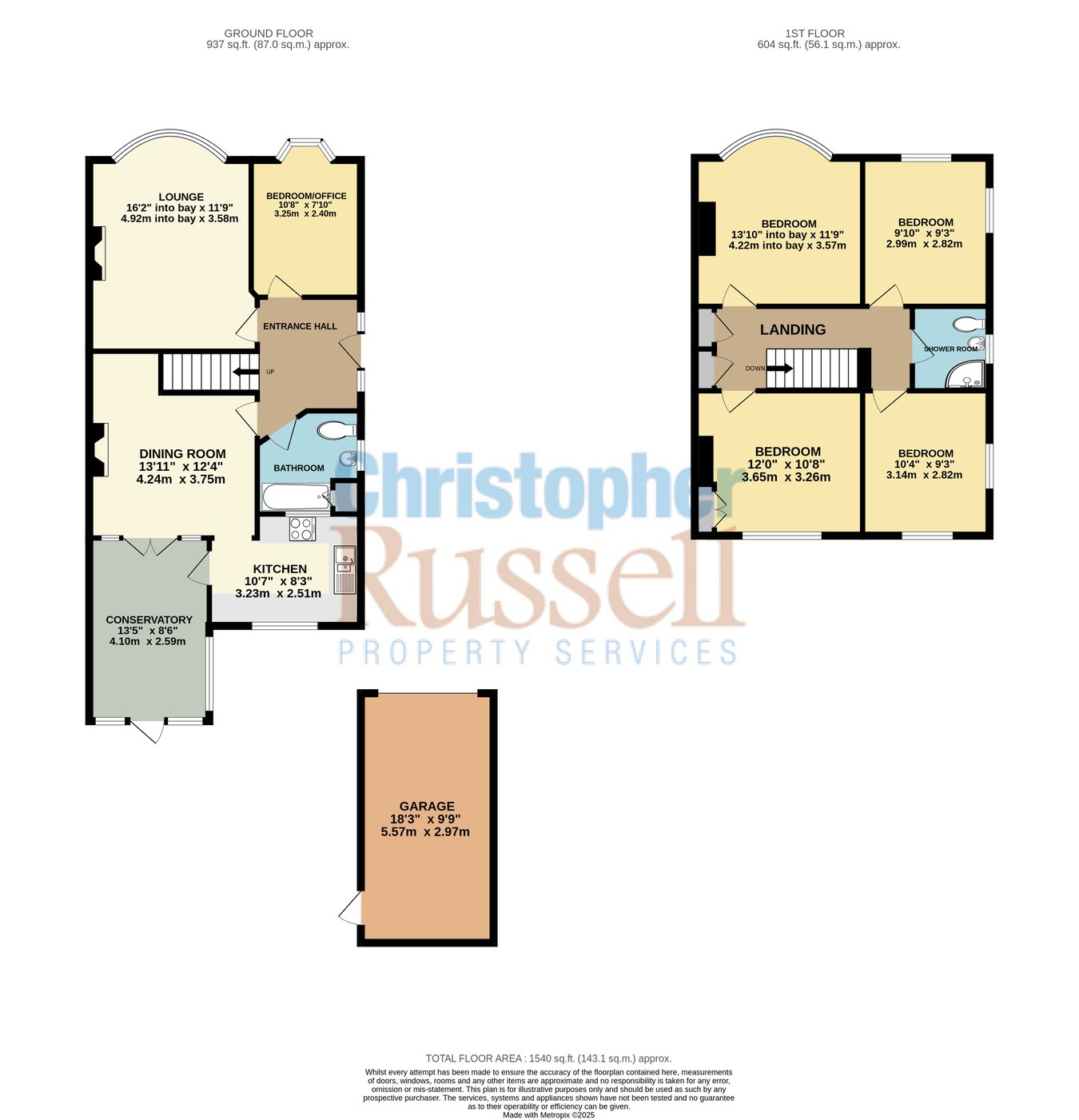 21, Abbey Hill Road, Sidcup floorplan