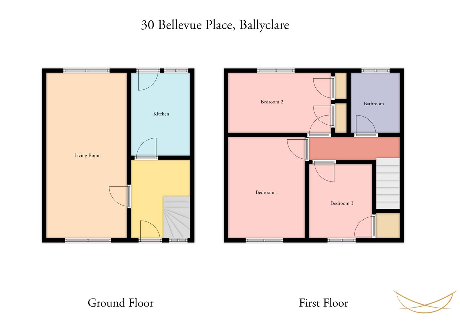 30, Bellevue Place, Ballyclare floorplan