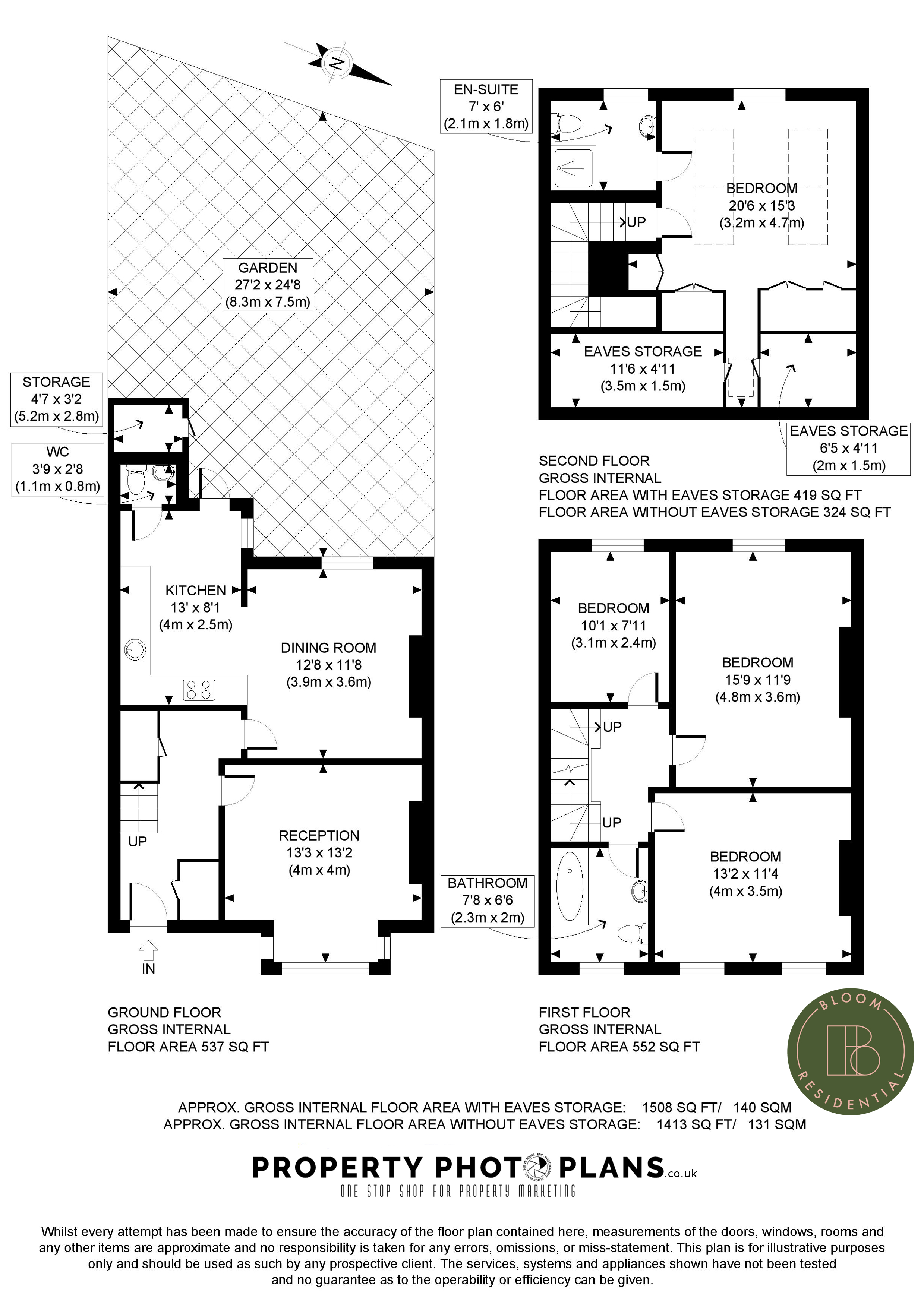 119, Marlborough Road, London floorplan