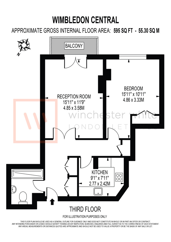 21-33 Worple Road, London floorplan