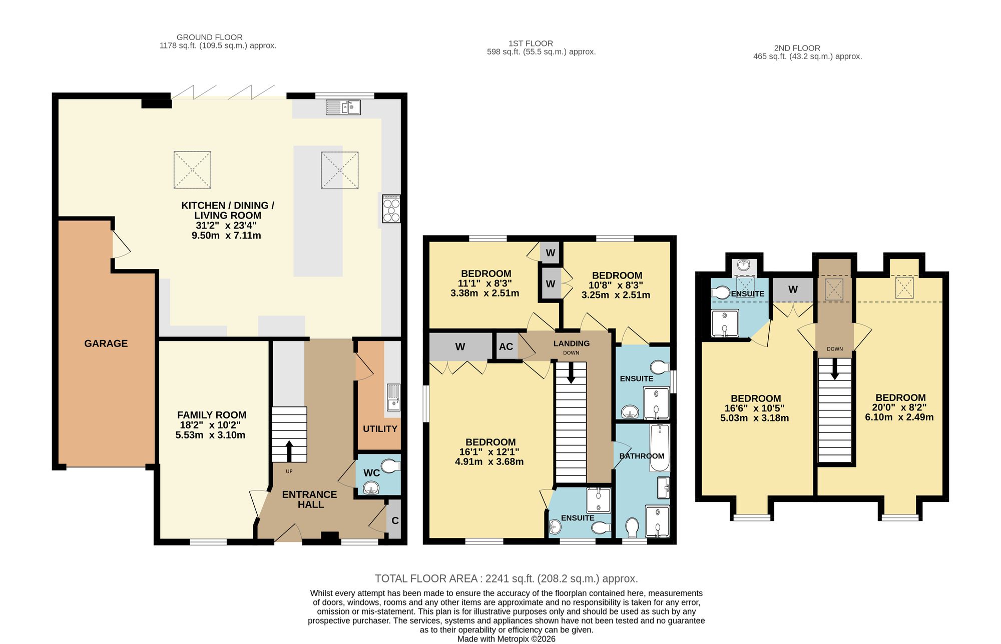 18 Lebburn Meadows, Southampton floorplan