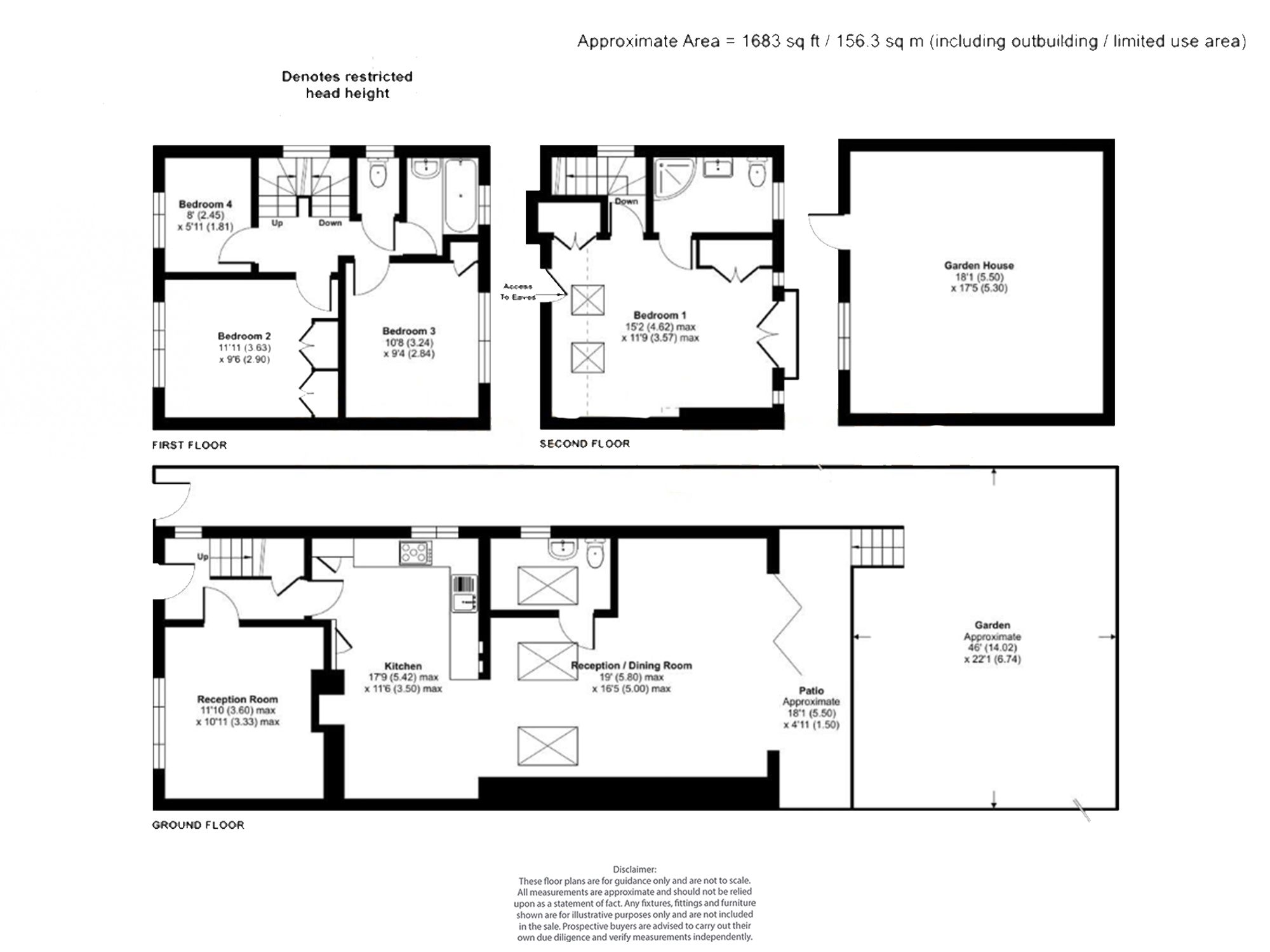 37, Wise Lane, London floorplan