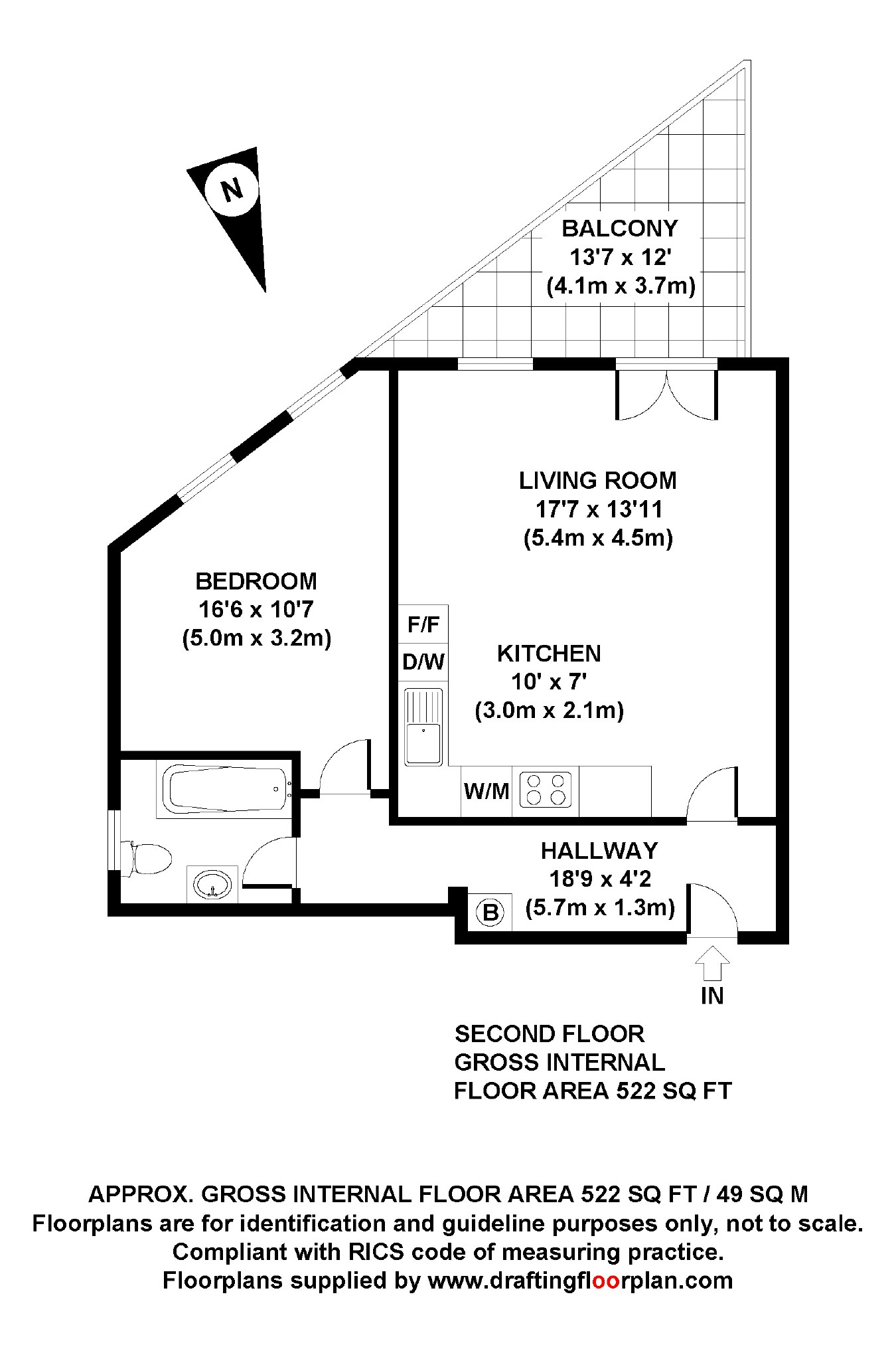 1 Bedrooms Flat to rent in Horn Lane, Ealing Borders, London W3