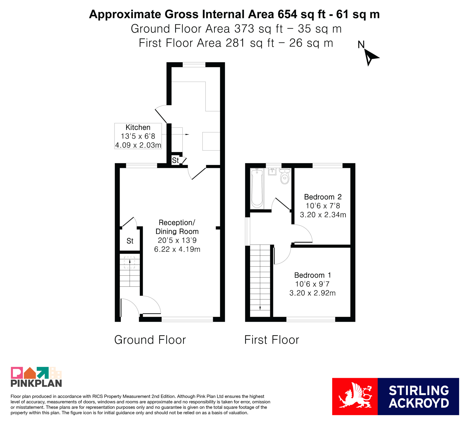 8, East Road, Feltham floorplan