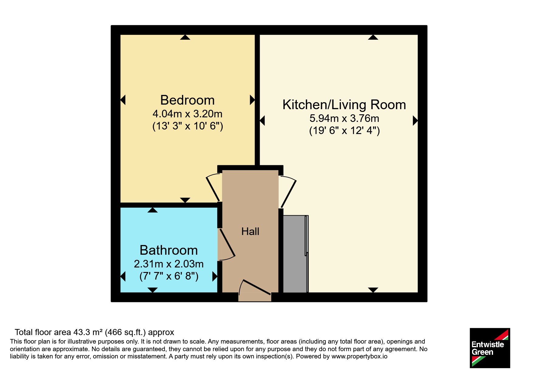 Apartment 24, Peruzzi House, 6, South Street, Greater Manchester floorplan