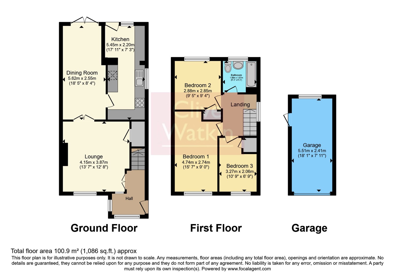 74, Starbeck Drive, Ellesmere Port floorplan