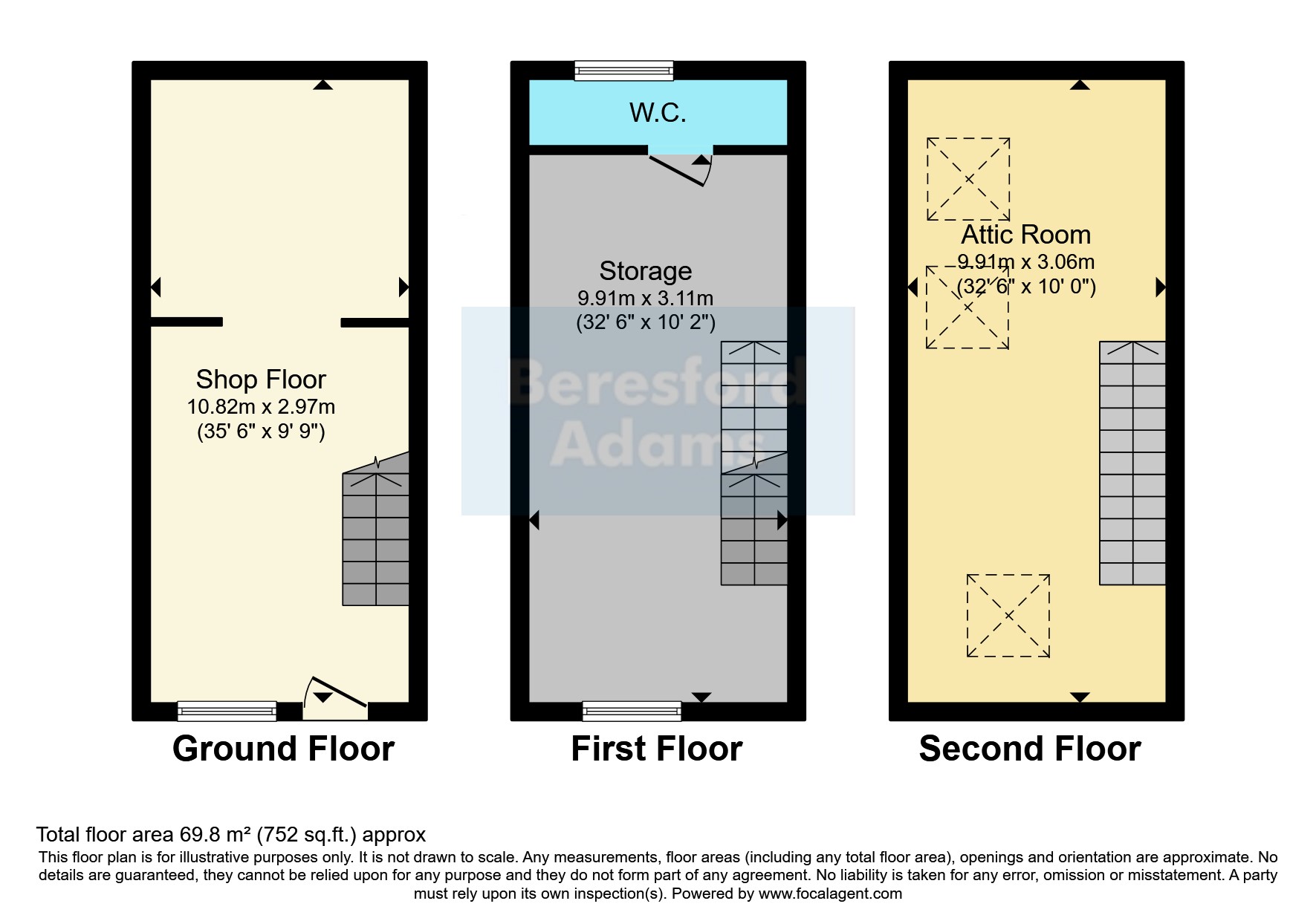 ALCATRAZ GUN SHOP, 5A, Upper Ala Road, Gwynedd floorplan
