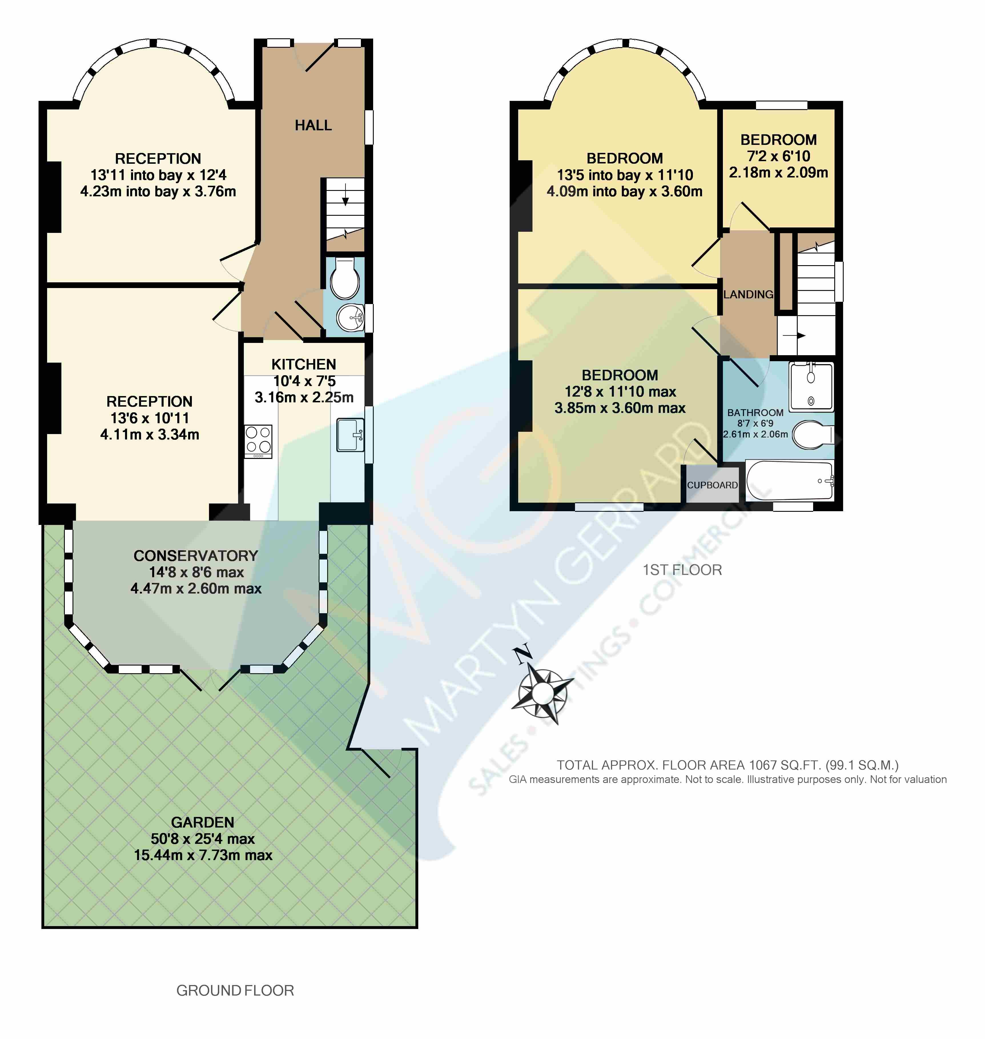 3 bed semidetached house for sale in Brookside South, East