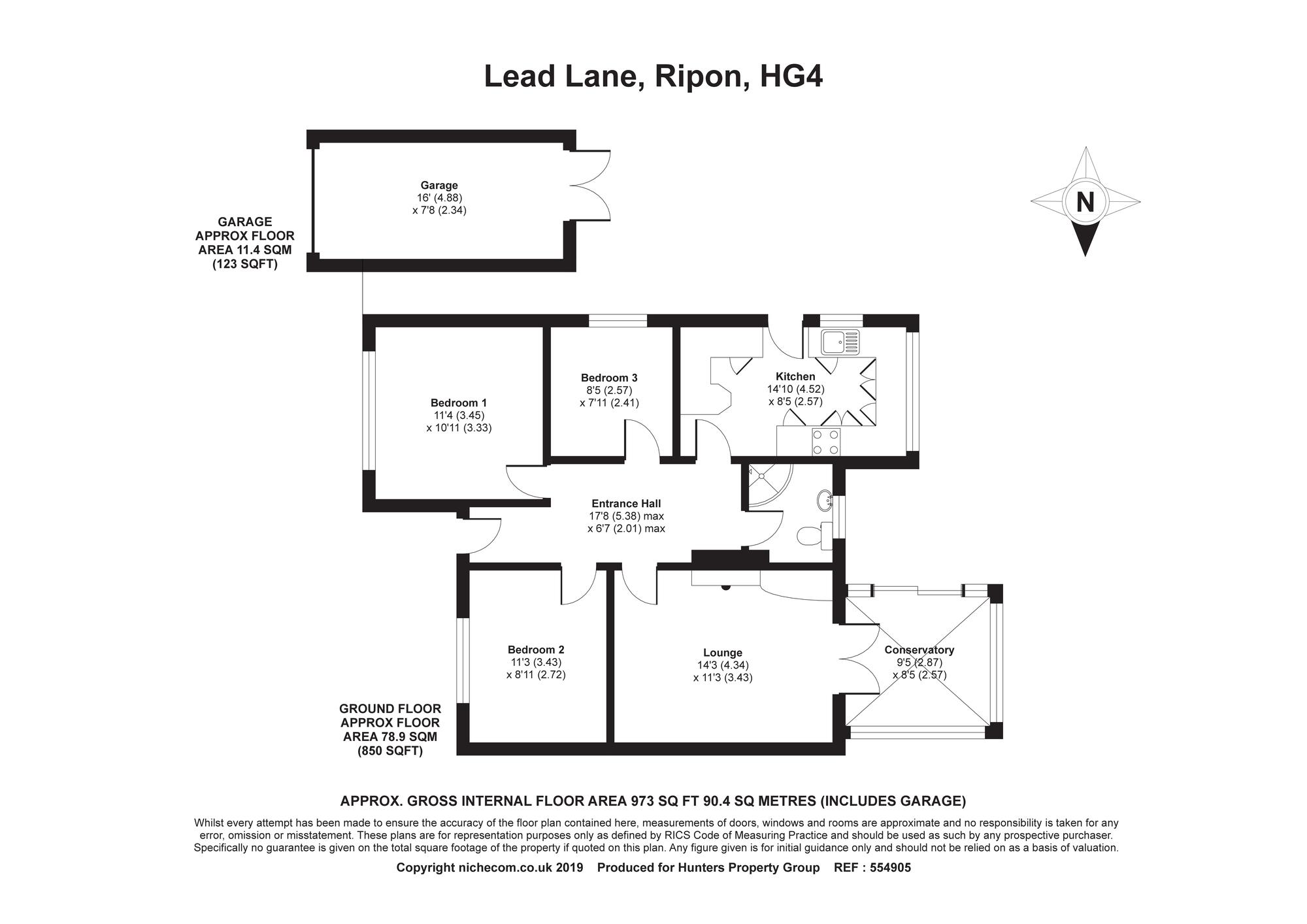 3 bed semidetached bungalow for sale in Lead Lane, Ripon HG4 Zoopla