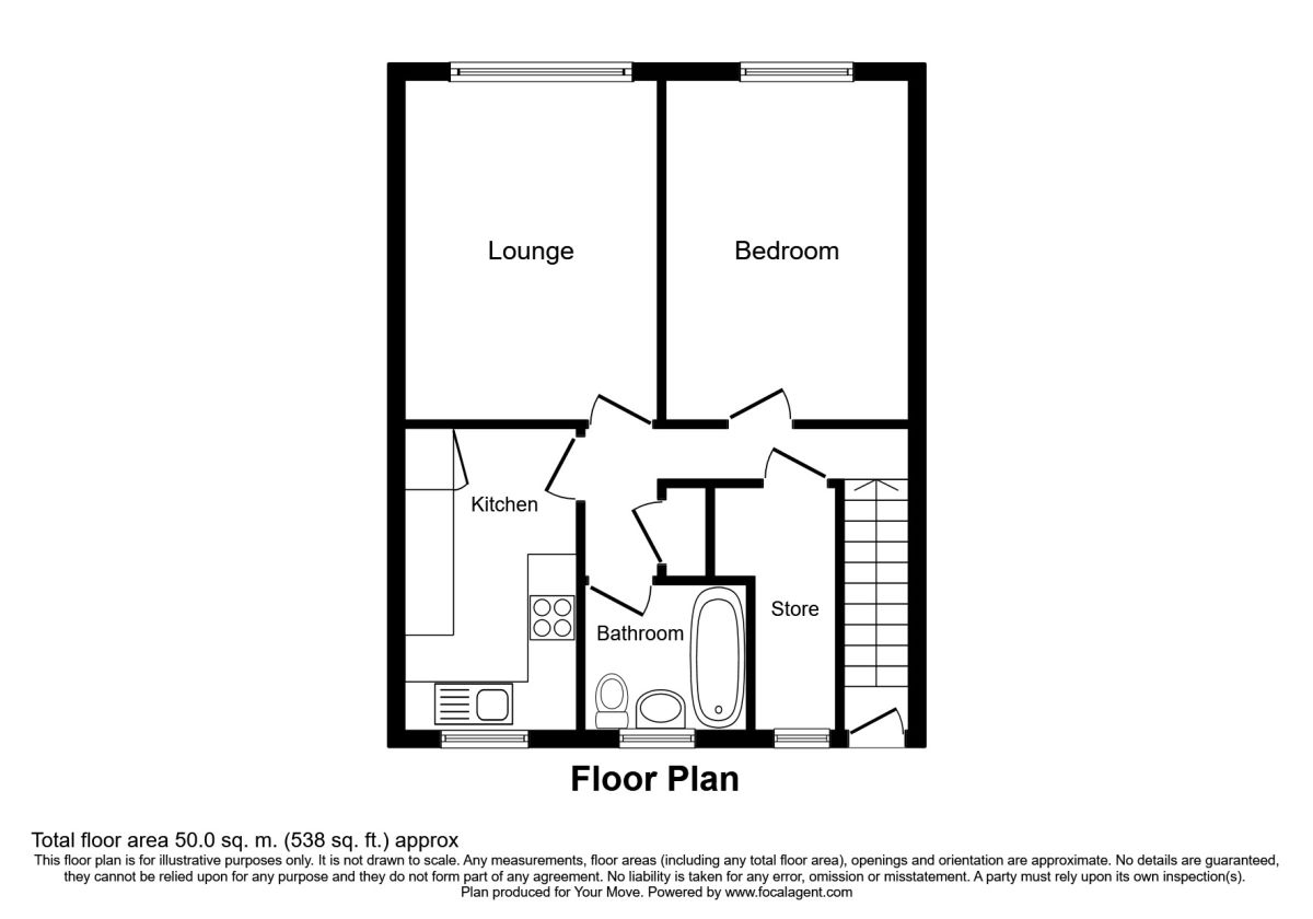 1 Bedrooms Flat for sale in Muskham Avenue, Ilkeston DE7