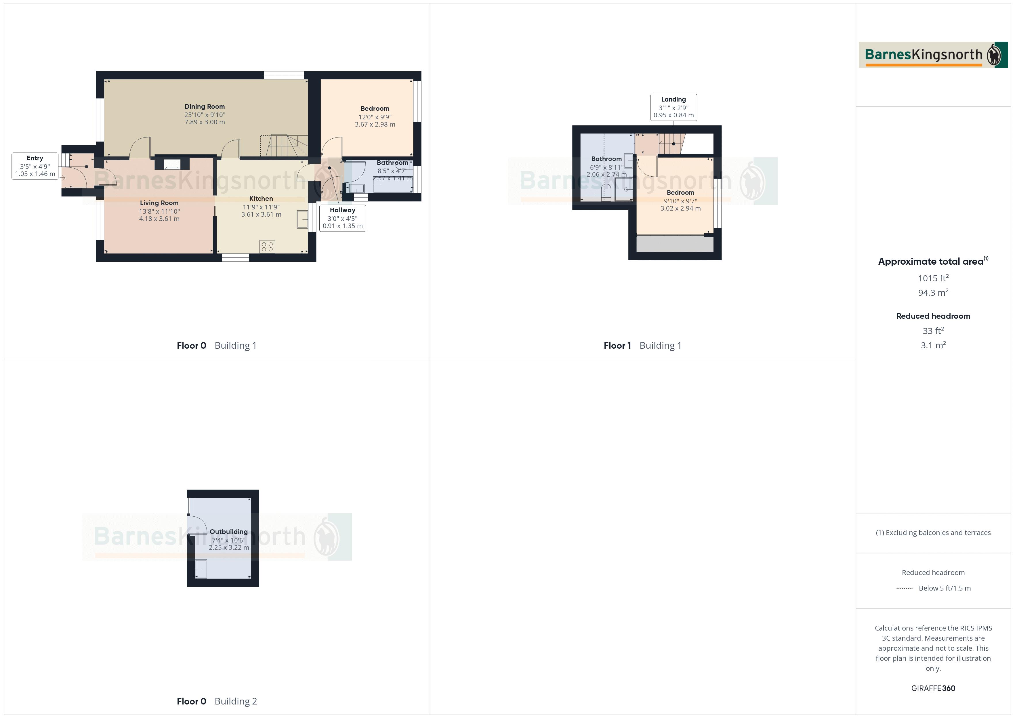 17, Maidstone Road, Pembury floorplan