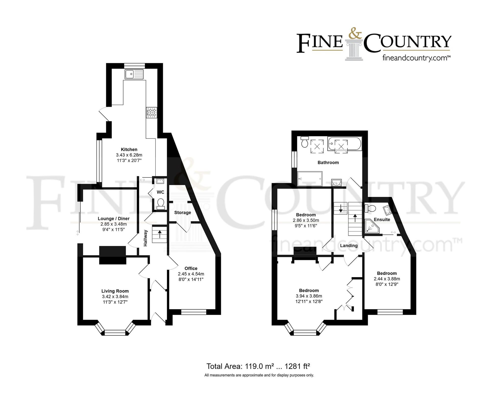 Cherry Cottage, 37 The Green, Brighton floorplan