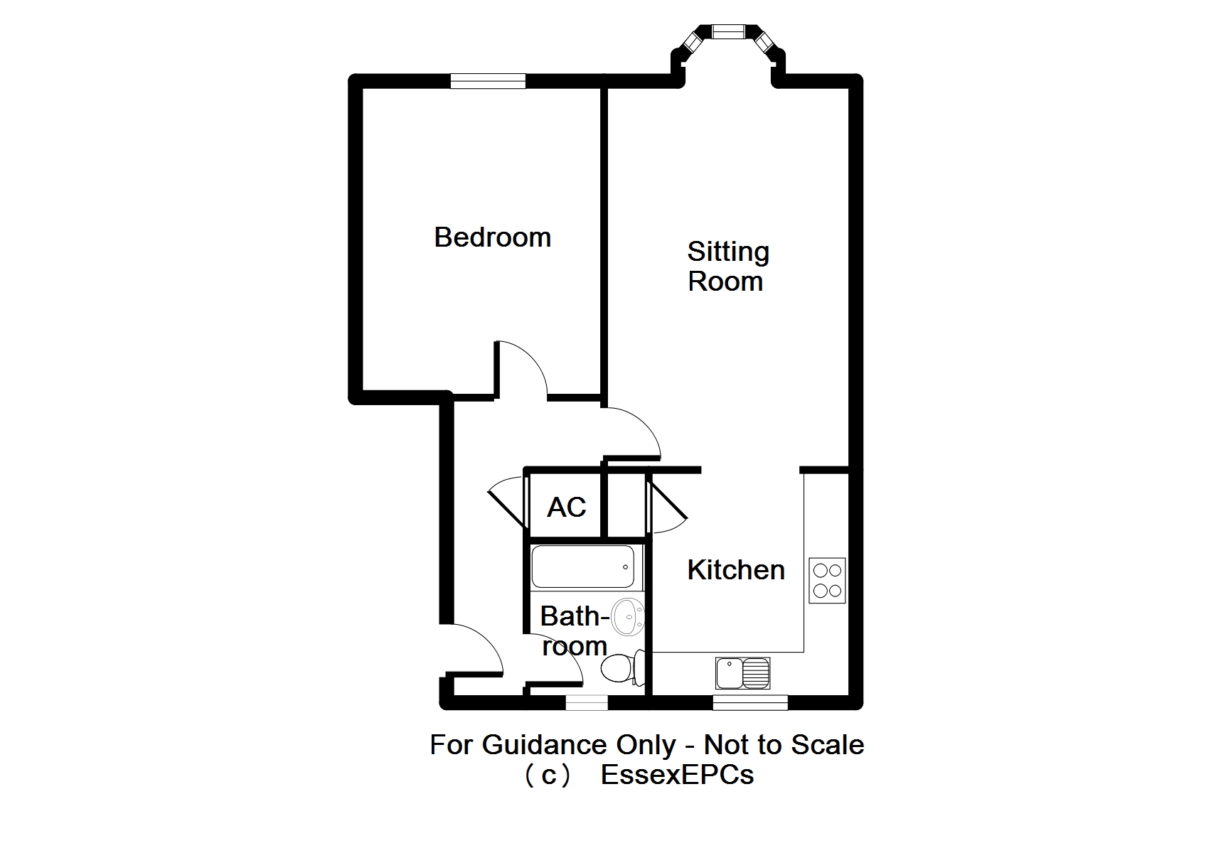 1 Bedrooms Flat to rent in Cathedral Walk, Chelmsford CM1