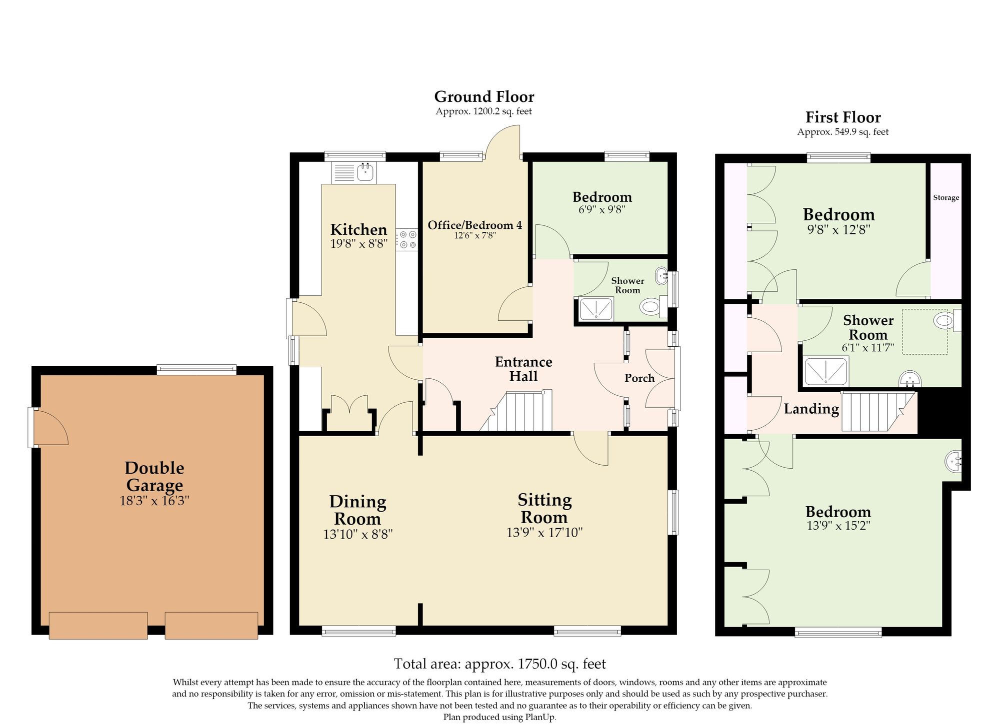Warren Green, Norwich floorplan