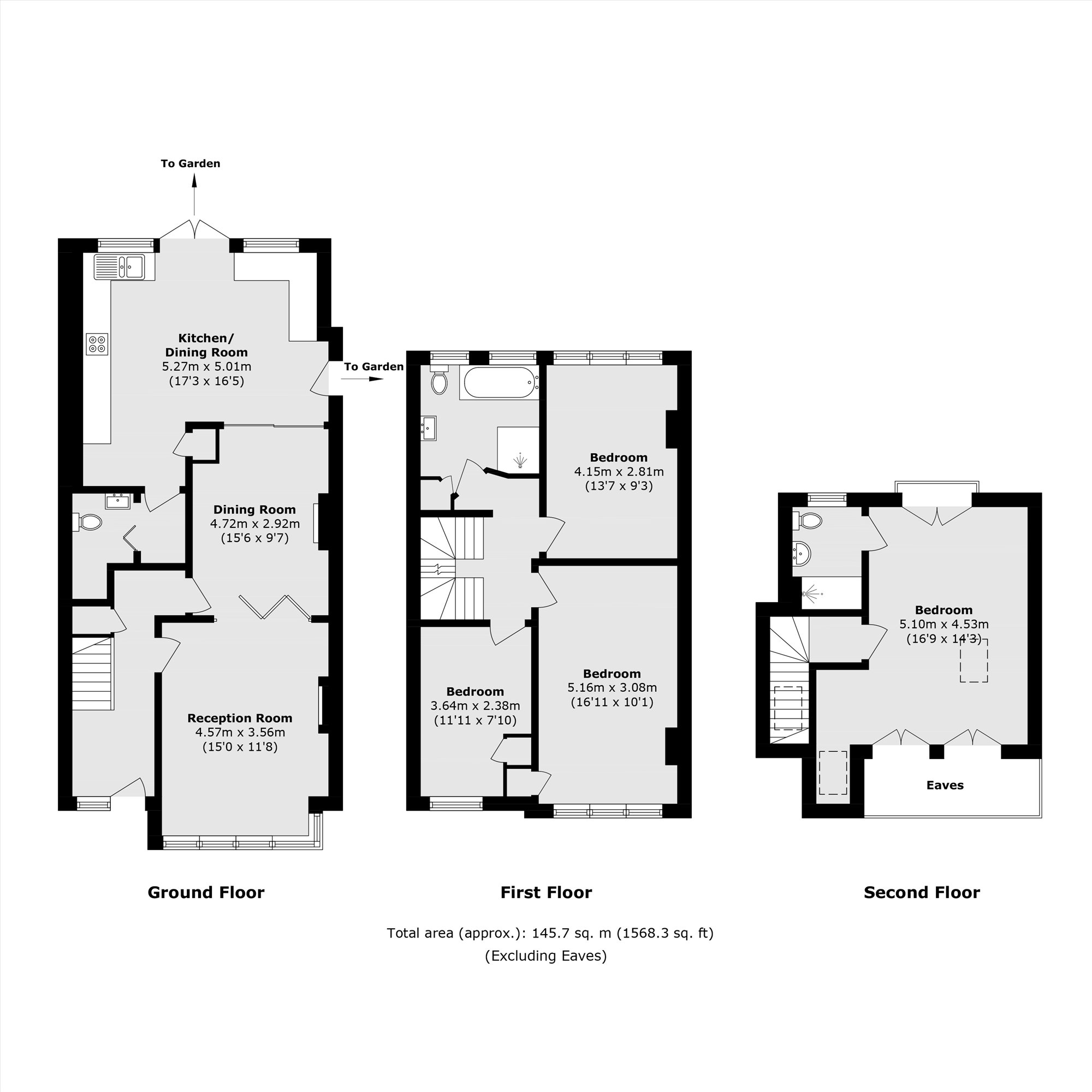 Cliffview Road, London floorplan