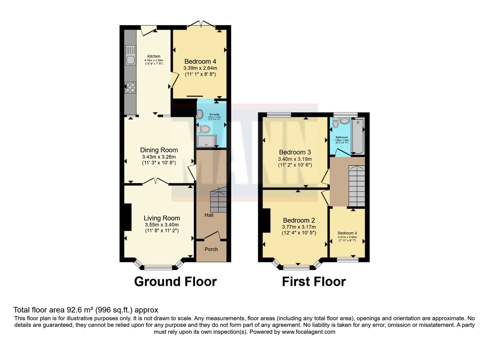 139, Albemarle Avenue, Hampshire floorplan