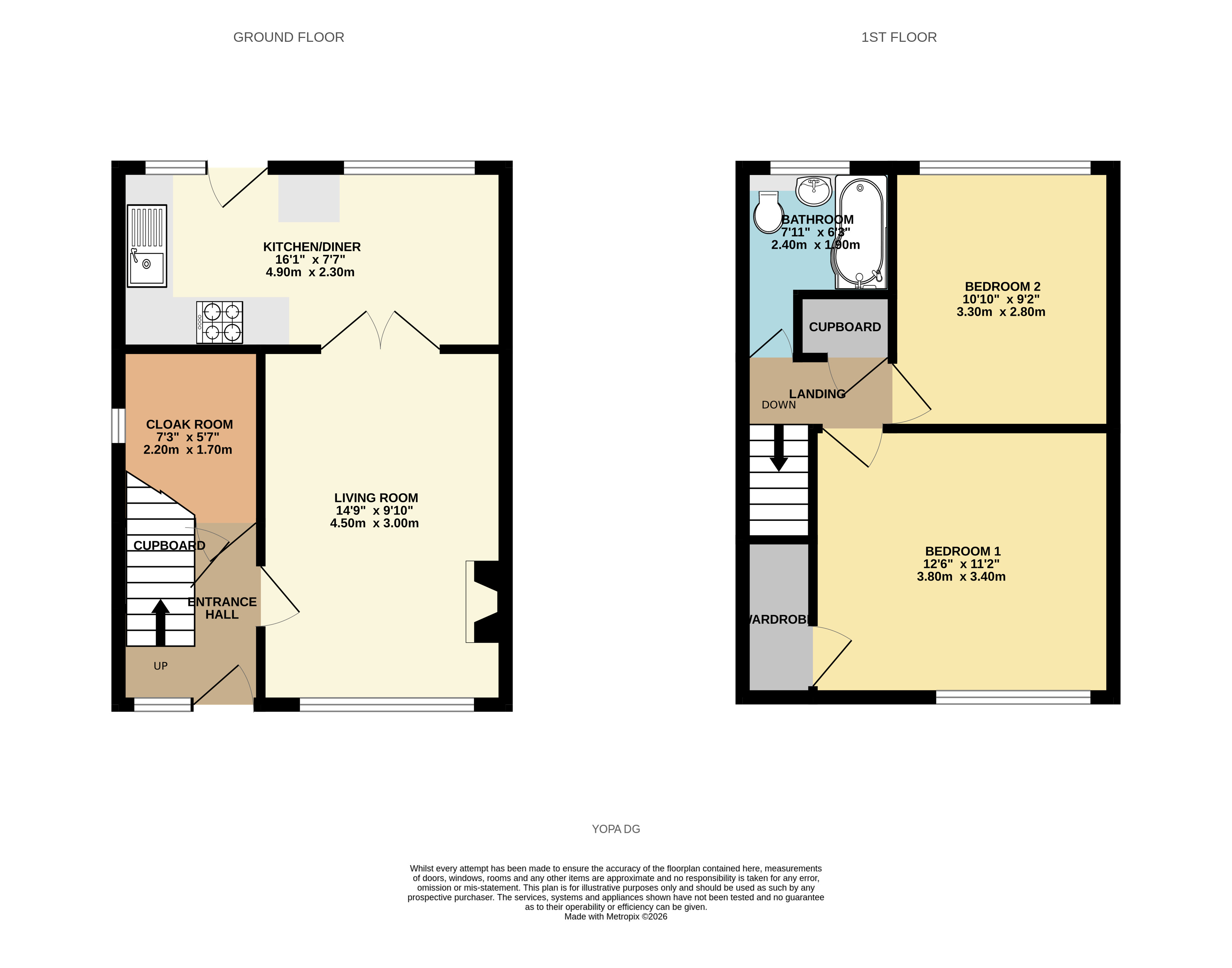 41, Kirkland Road, Dumfries floorplan