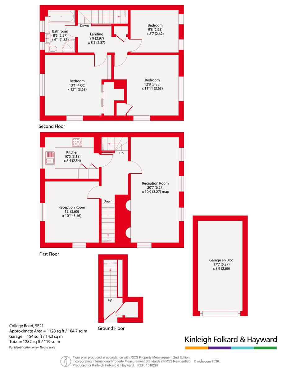 Flat 13, Stonehills Court,, College Road, London floorplan