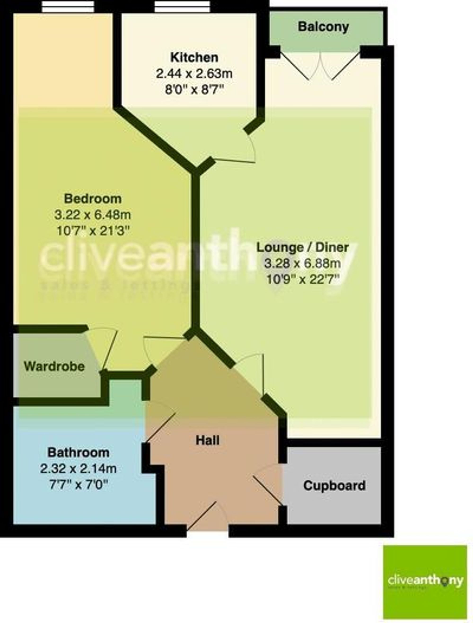 Apt 36, Broadfield Court Park View Road, Manchester floorplan