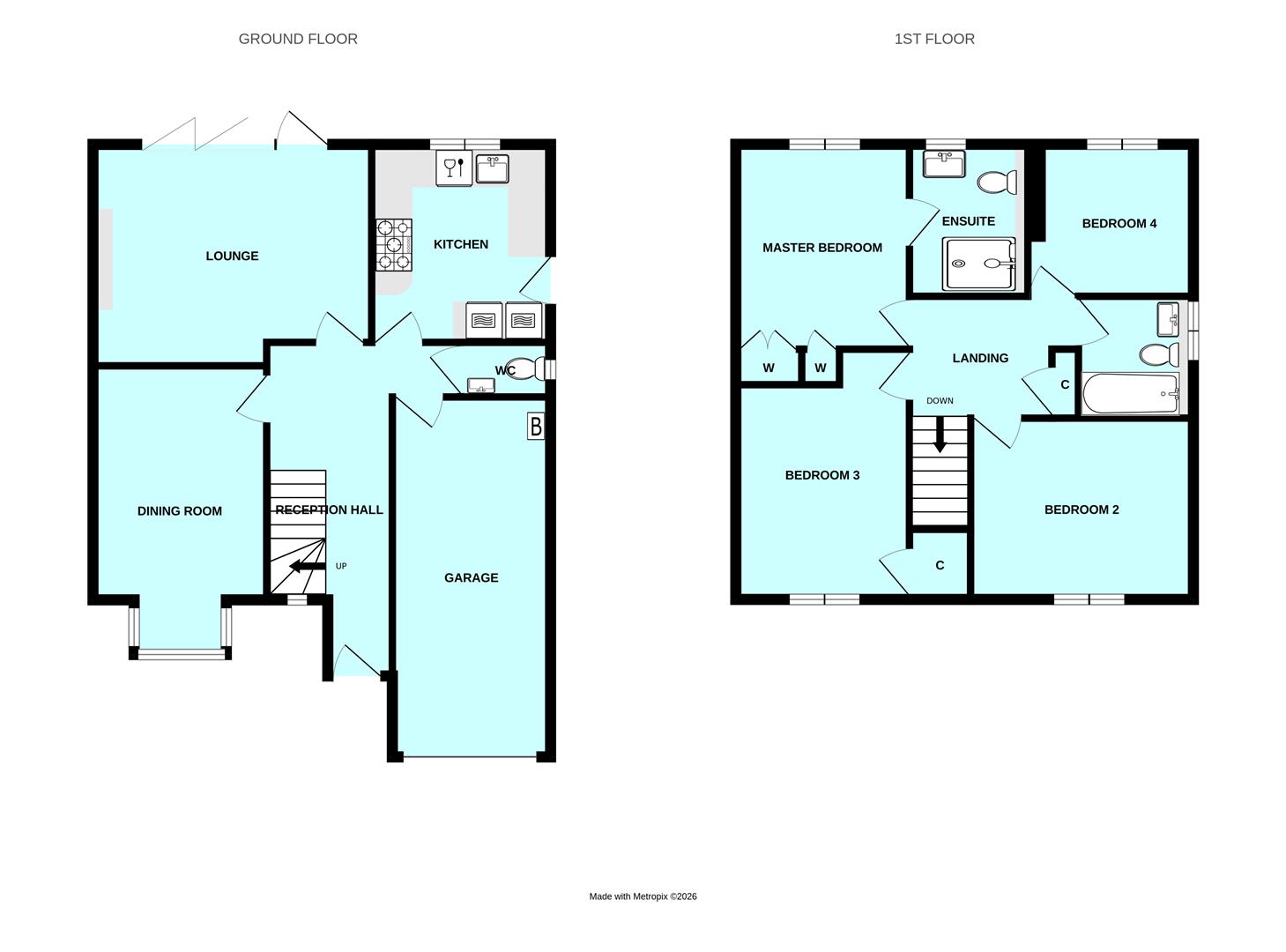 12, St. Marks Road, Plymouth floorplan