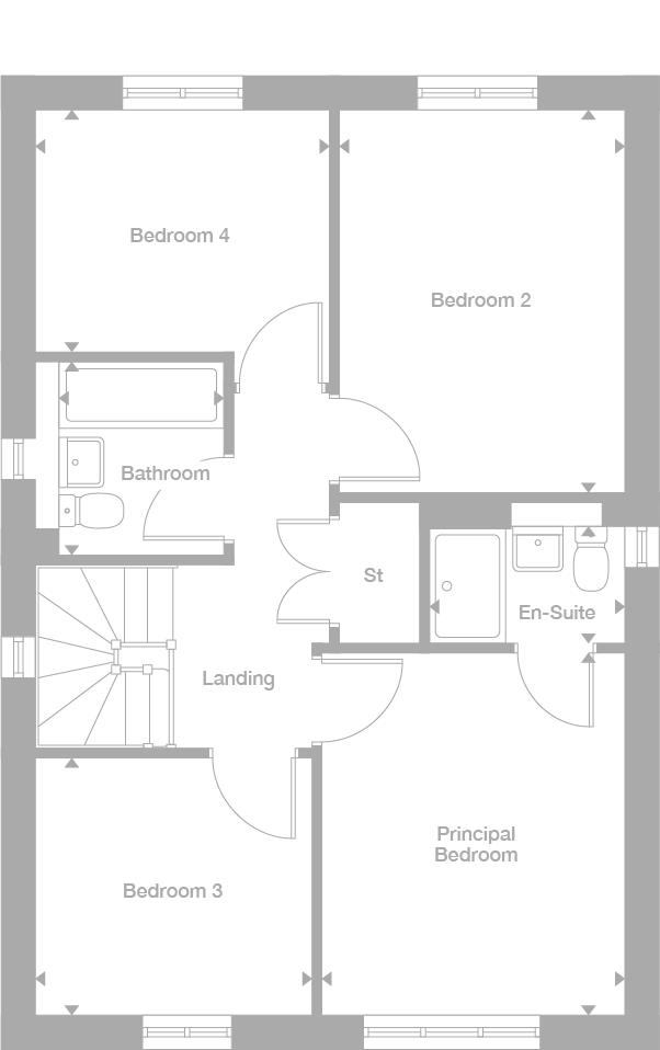 94, Lady Grove Road, Didcot, Oxfordshire floorplan