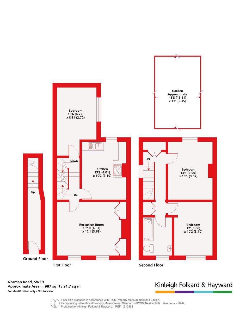17, Norman Road, London floorplan