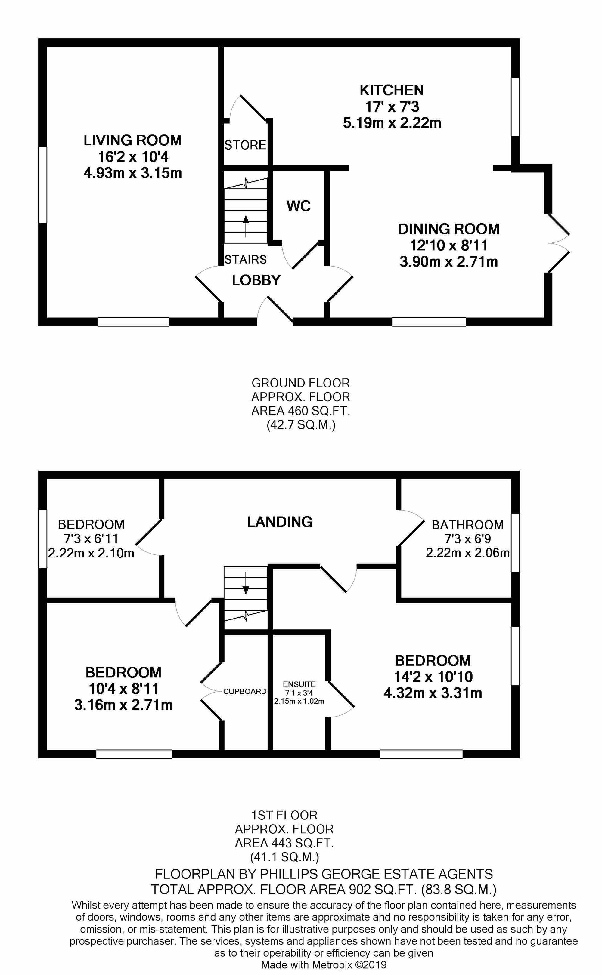 7 Windlass Drive, Wigston floorplan