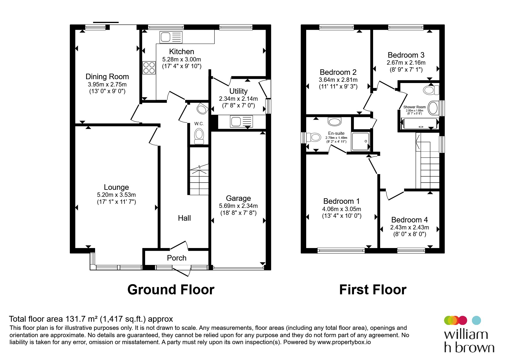 6, Tickhill Way, Doncaster floorplan