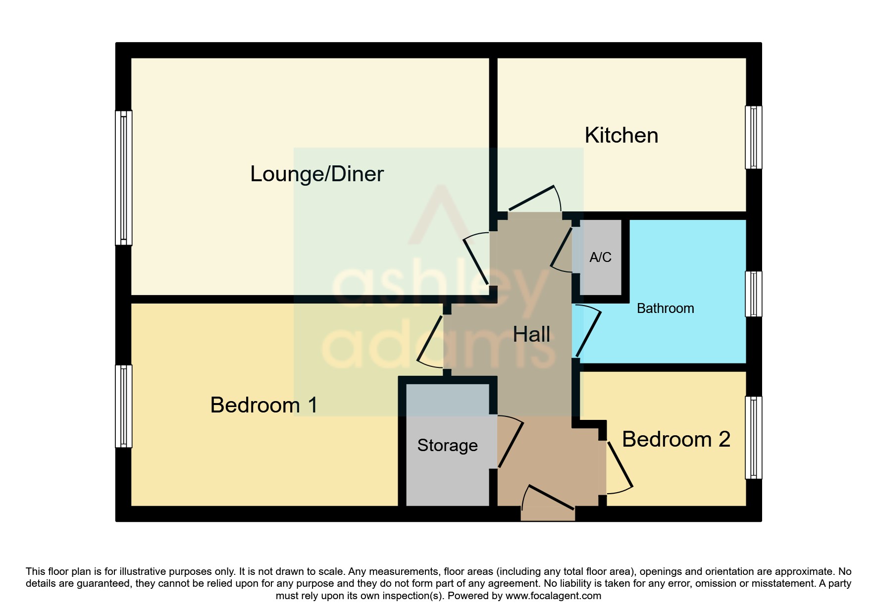 75, Friar Gate Court, Derby floorplan