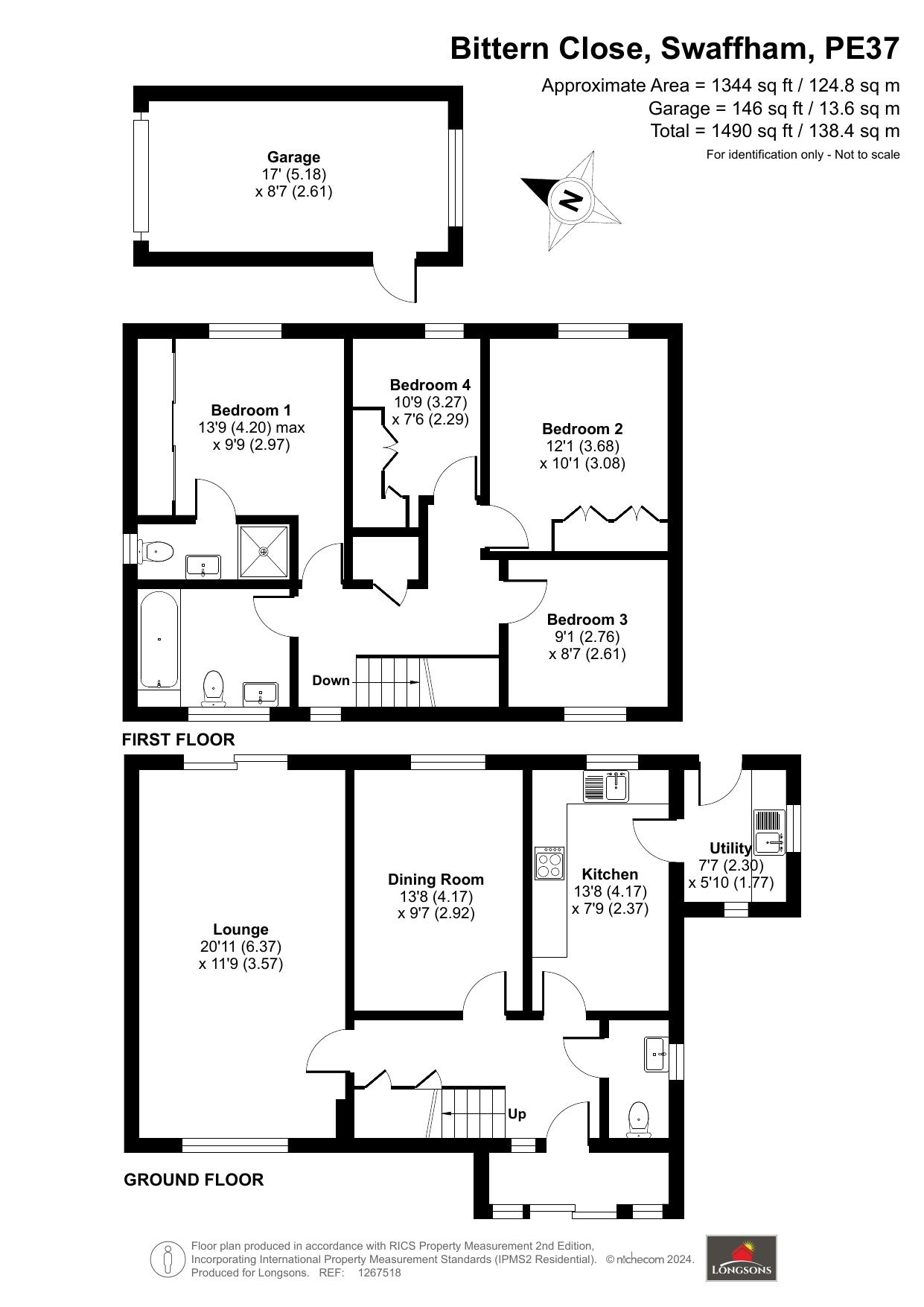 7, Bittern Close, Swaffham floorplan