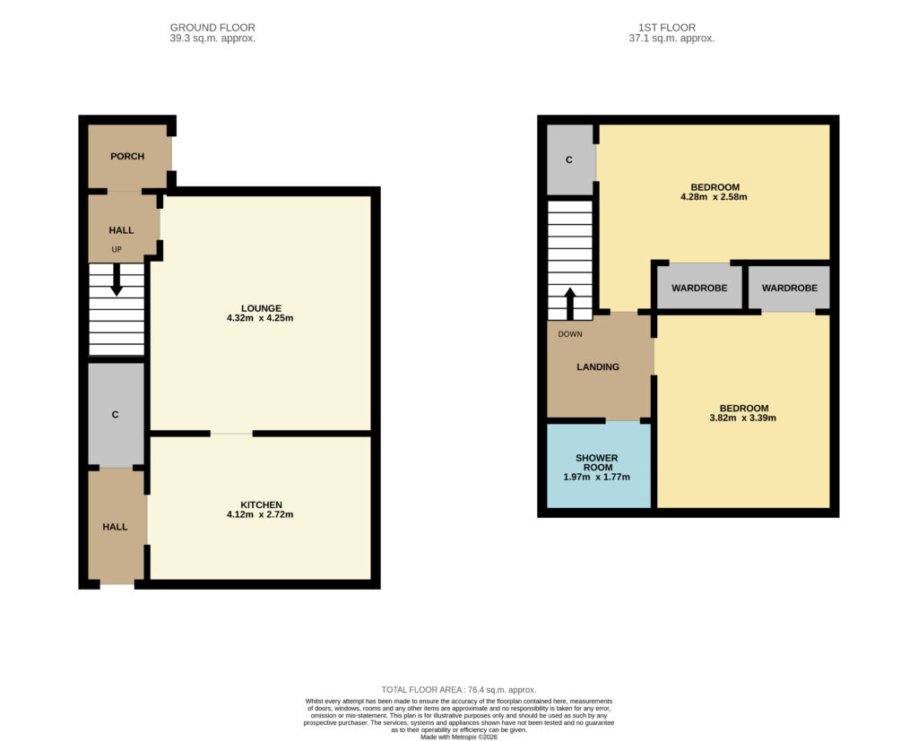 10, Hill Road, Montrose DD floorplan