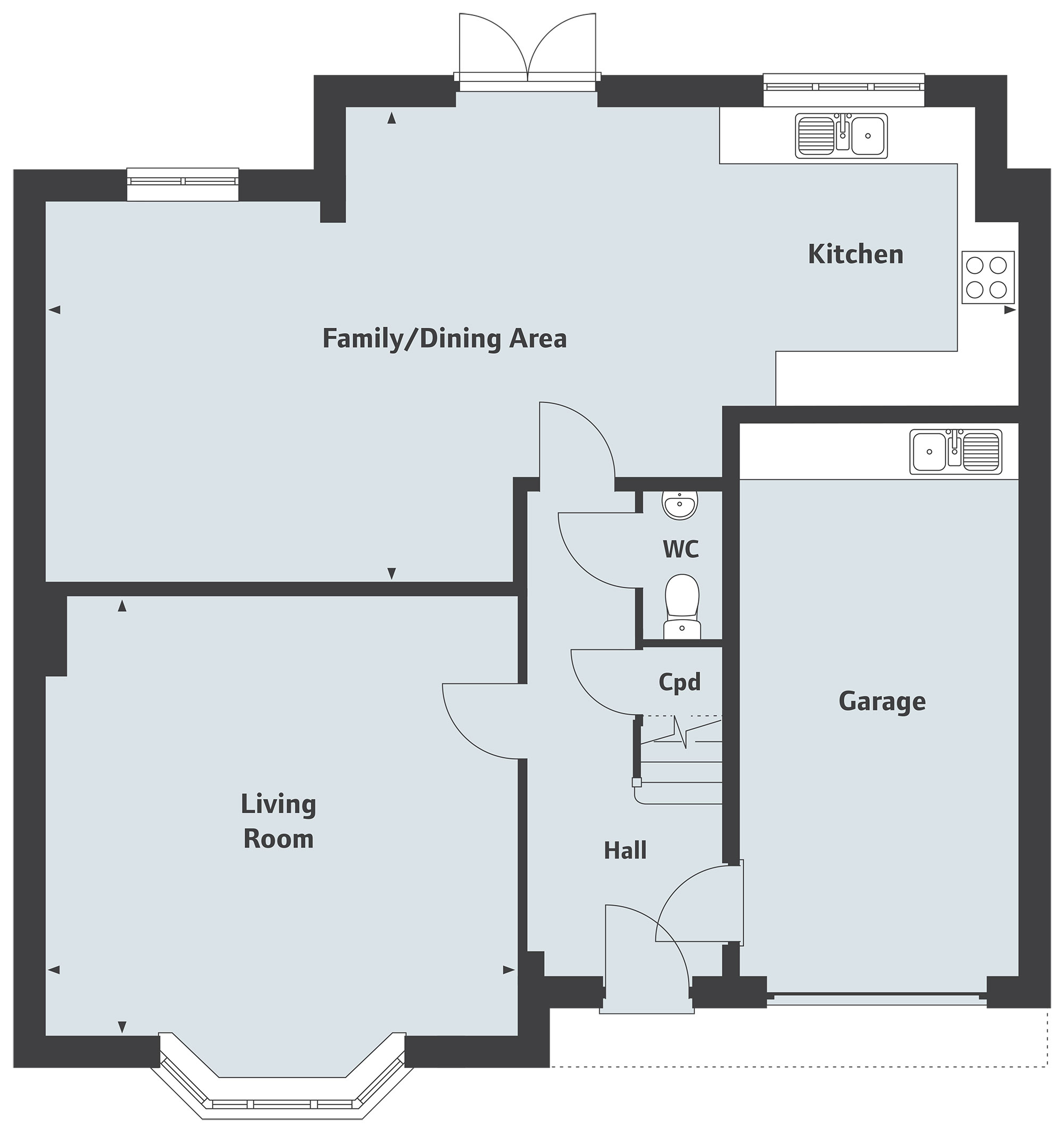5 Bedrooms Detached house for sale in 