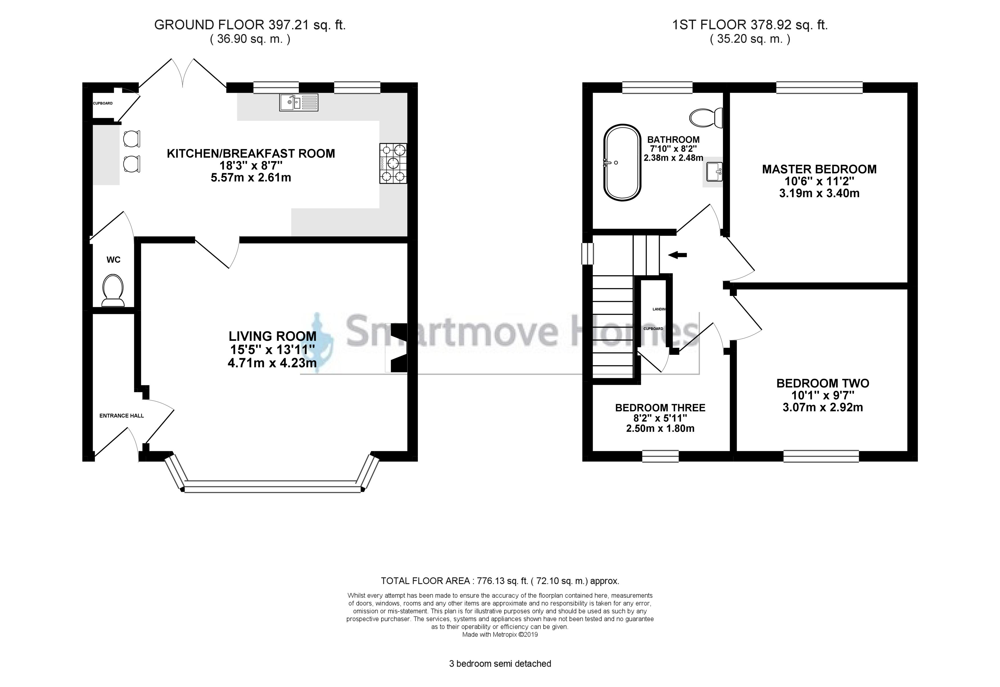 3 Bedrooms Semi-detached house for sale in Kirkman Road, Loscoe, Heanor DE75