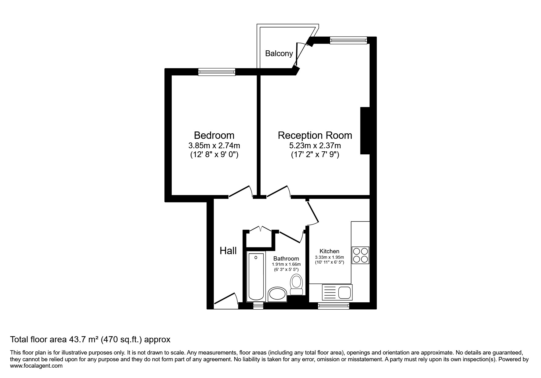 Batavia Road, London floorplan