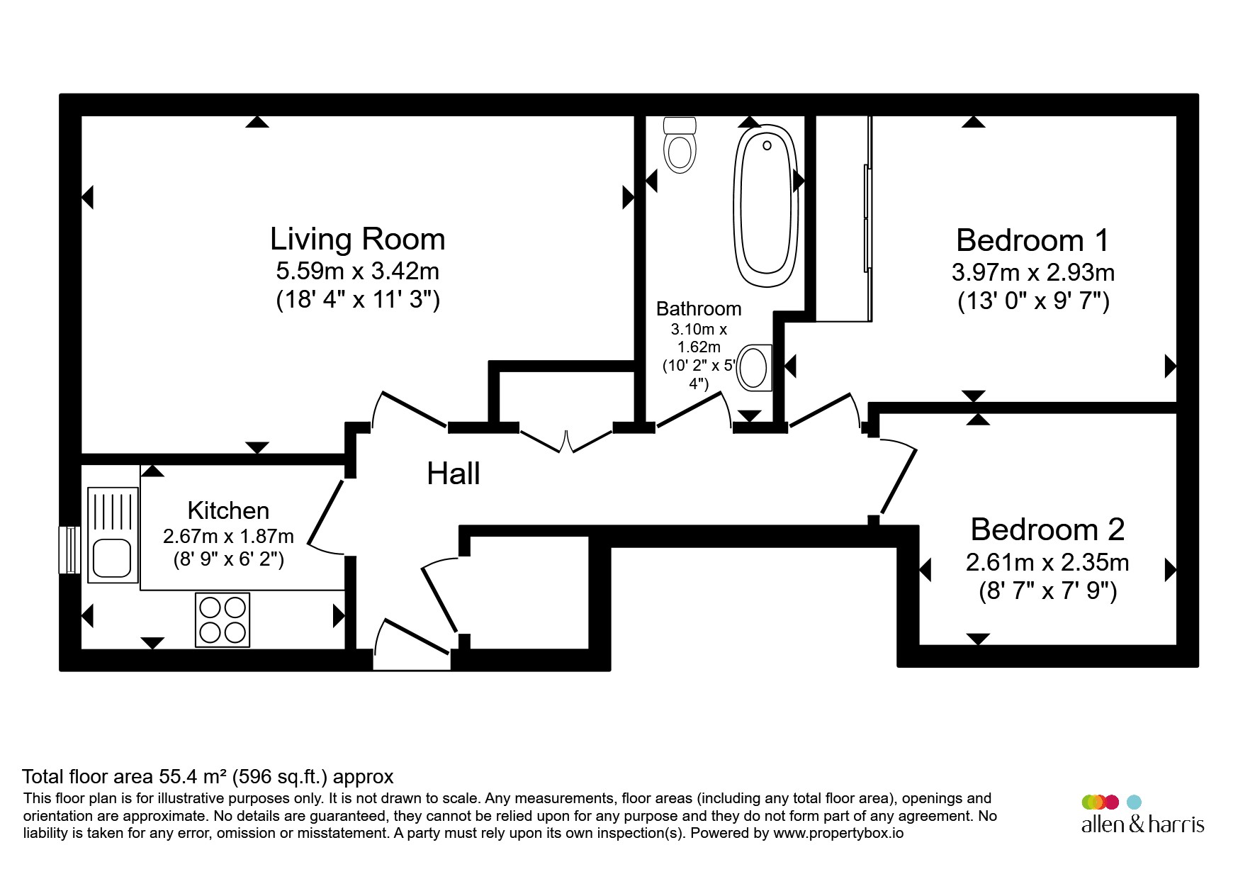 6, Dunlop Street, GLASGOW floorplan