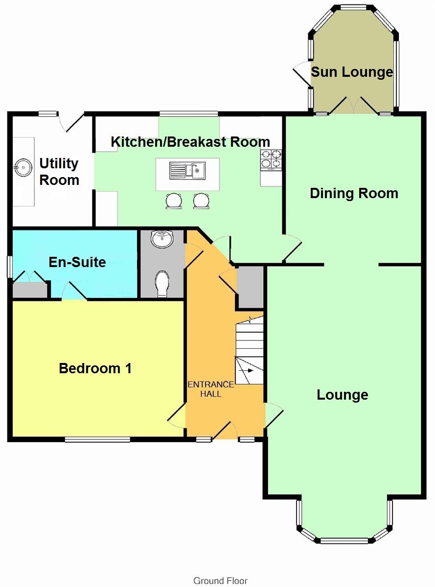 3 Bedrooms Detached bungalow for sale in Ham Shades Lane, Whitstable CT5