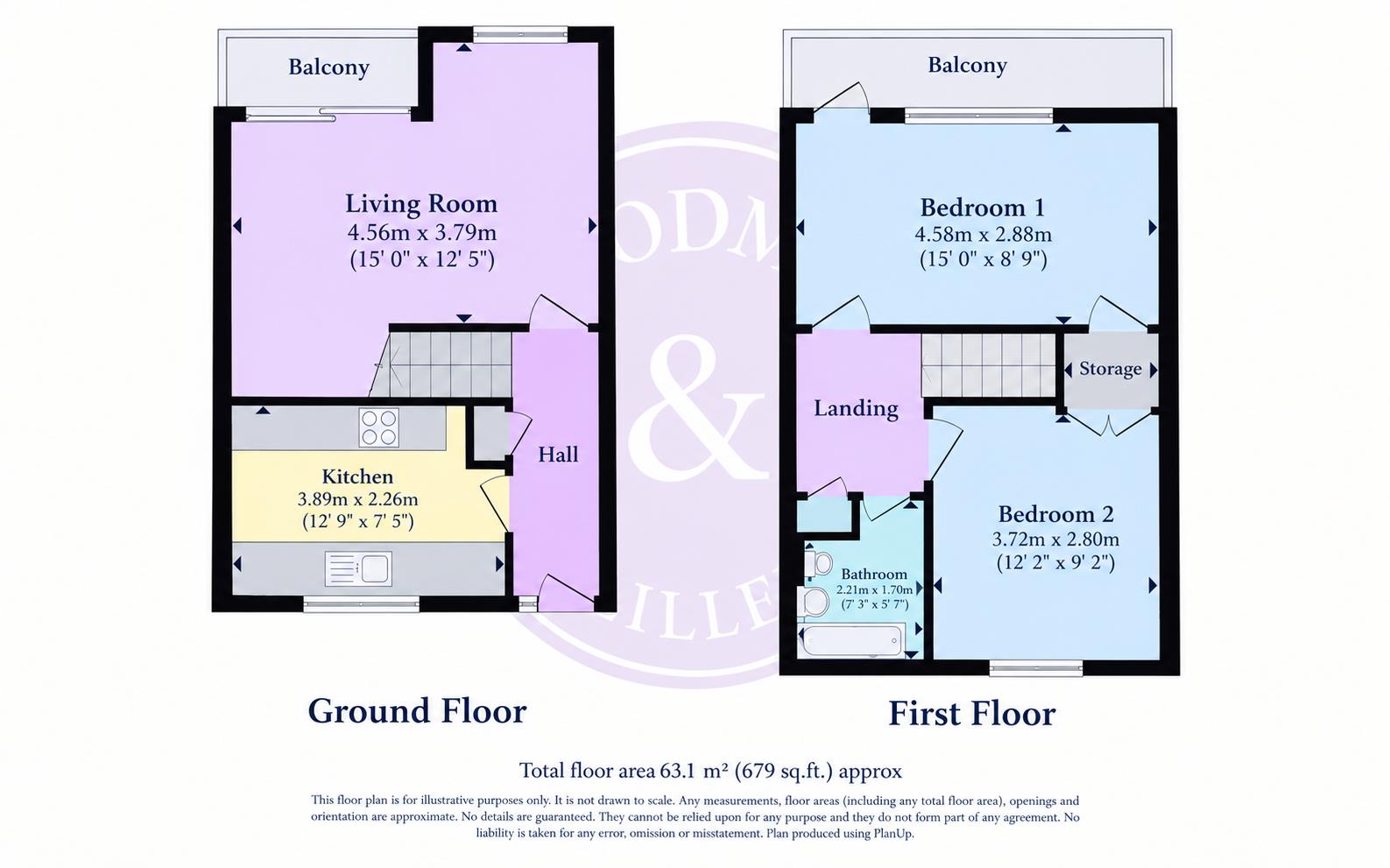 Flat 111, Armada House, Dove Street, Bristol floorplan