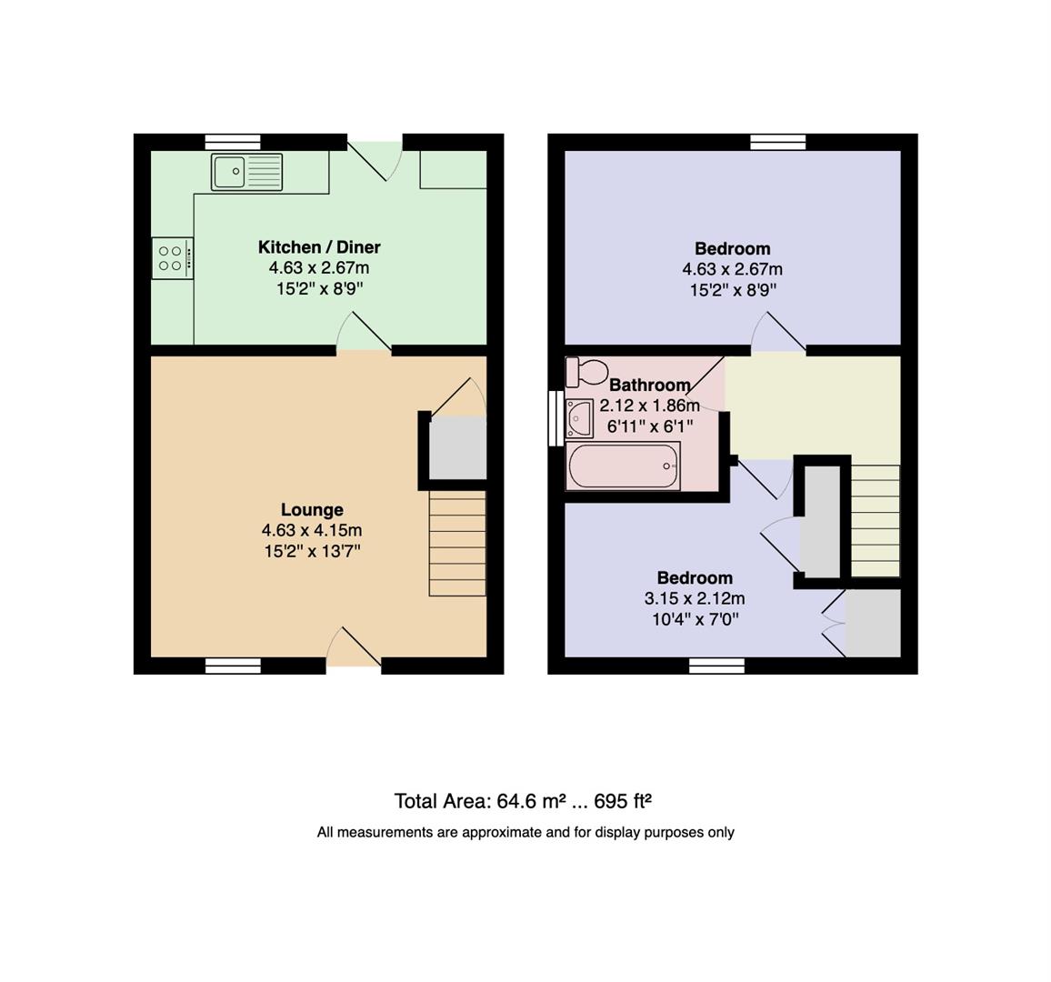 3, Brookfield Close, Carnforth floorplan