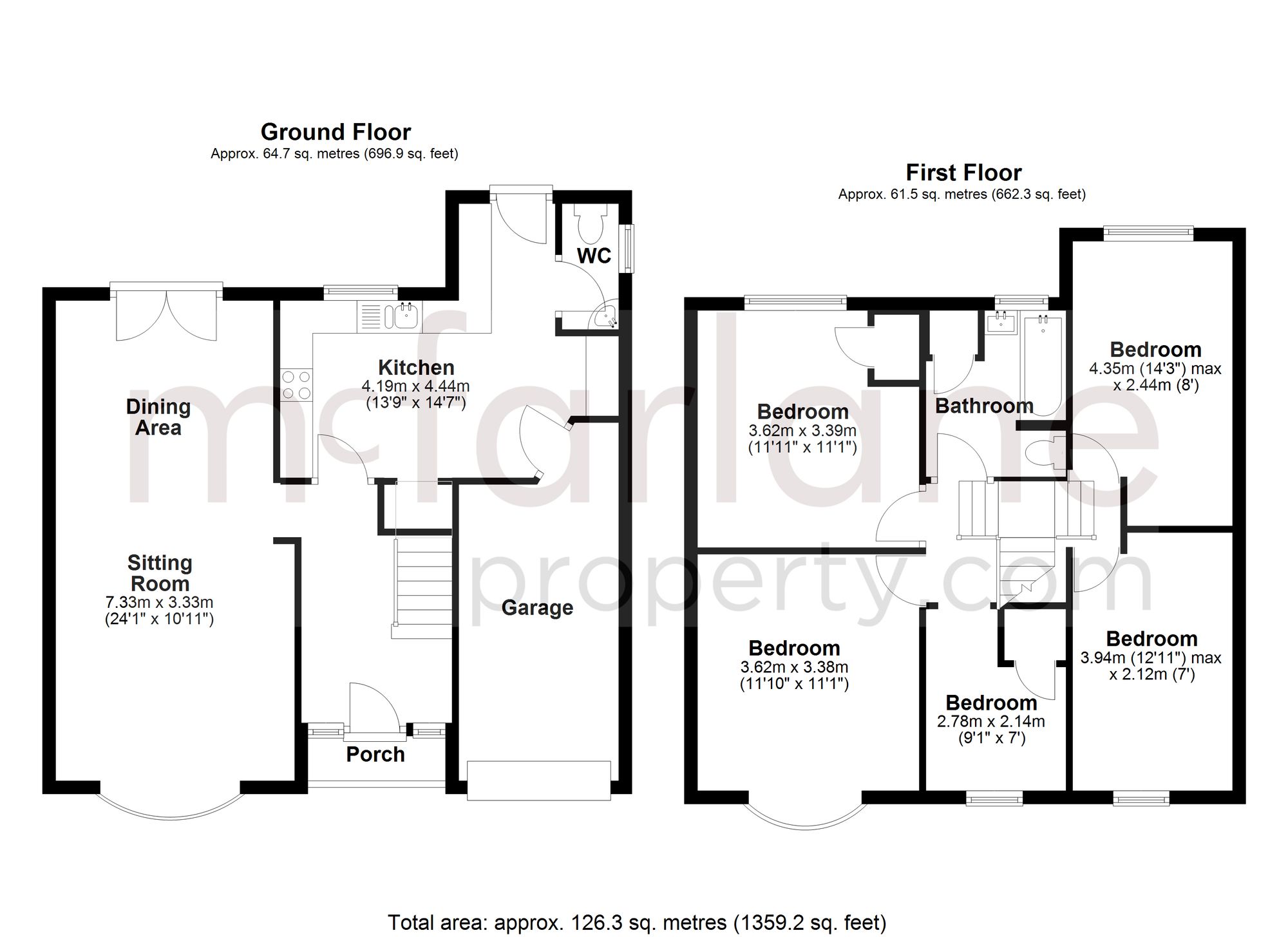 97 Windsor Road, Swindon floorplan