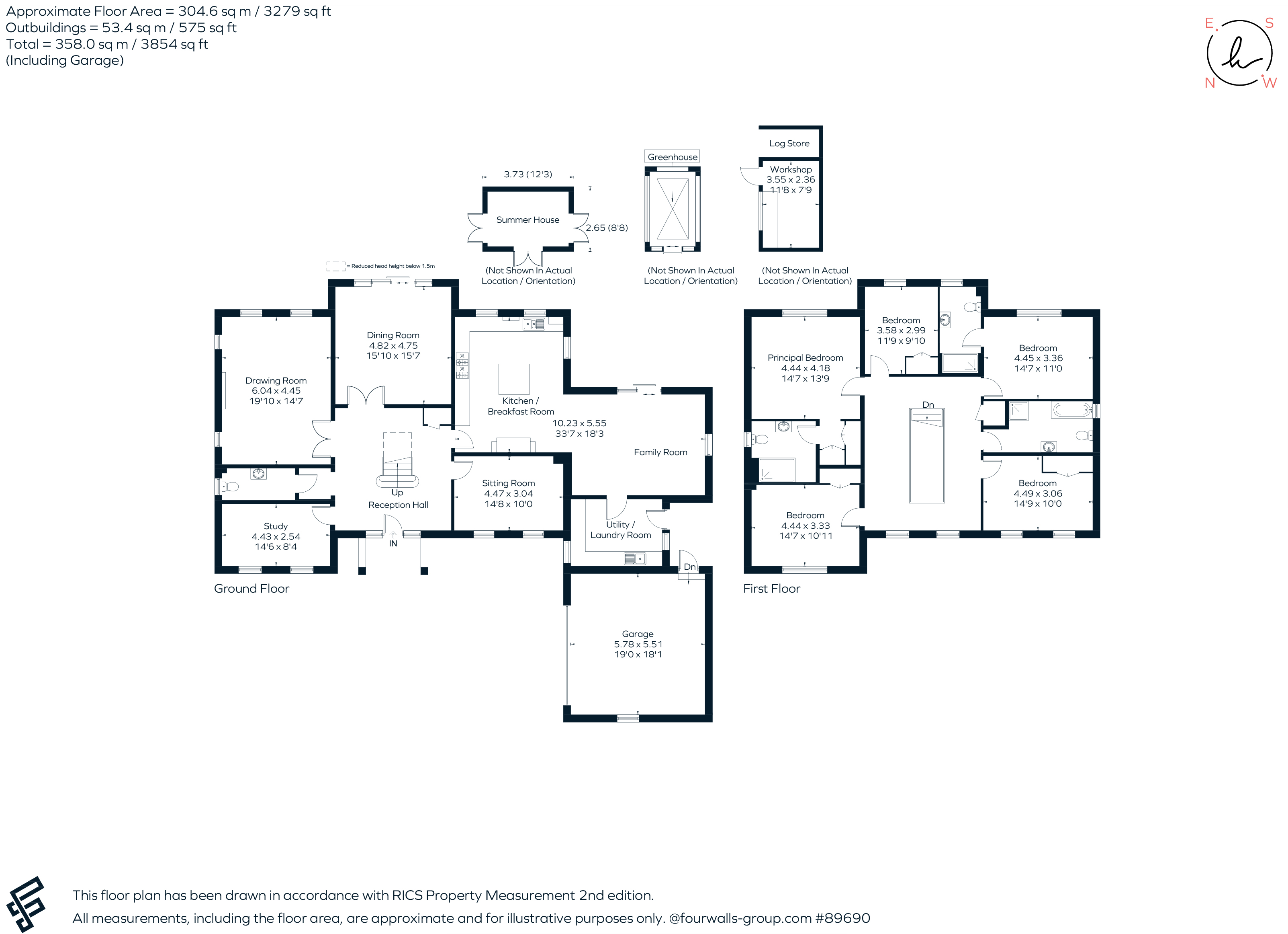 Willow House, Station Road, Stonegate floorplan