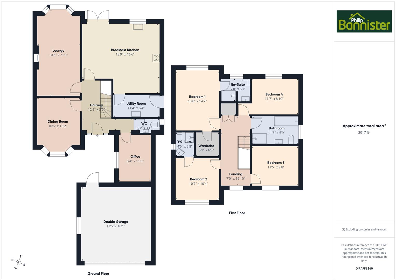 3, Meadow Court, Newport floorplan
